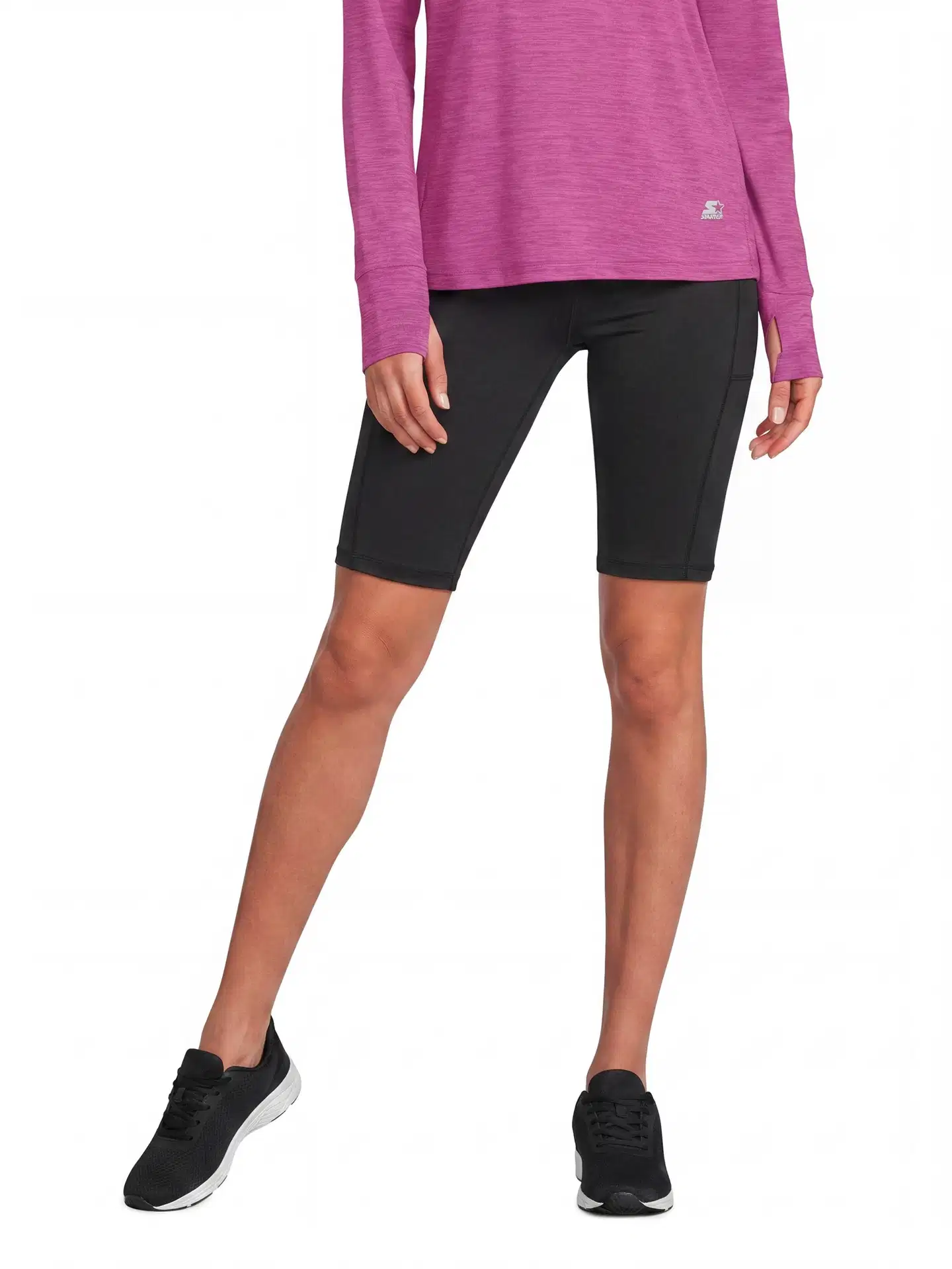 Starter naisten juoksushortsit SWS24016A - black - 1