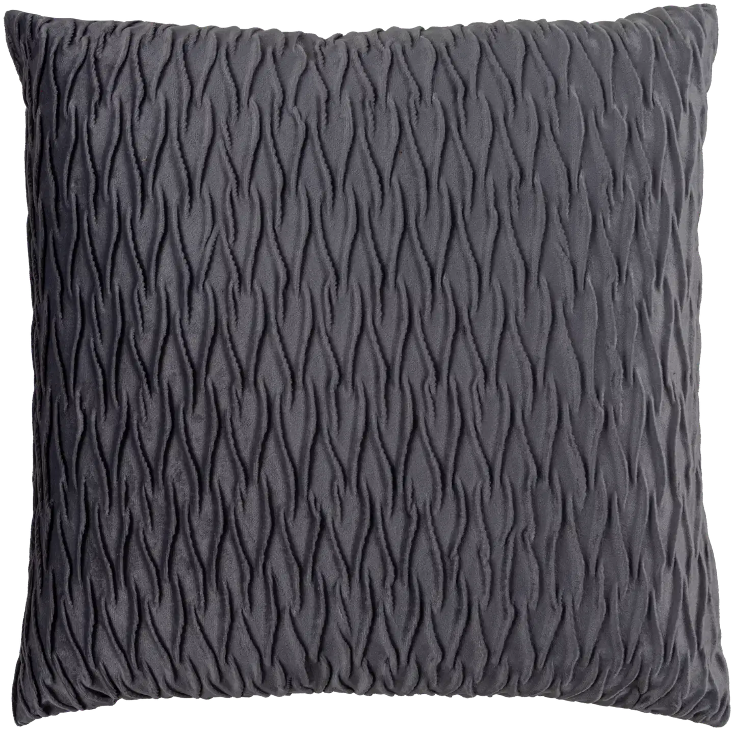 House sisustustyyny Wrinkle 45x45 cm harmaa - 1