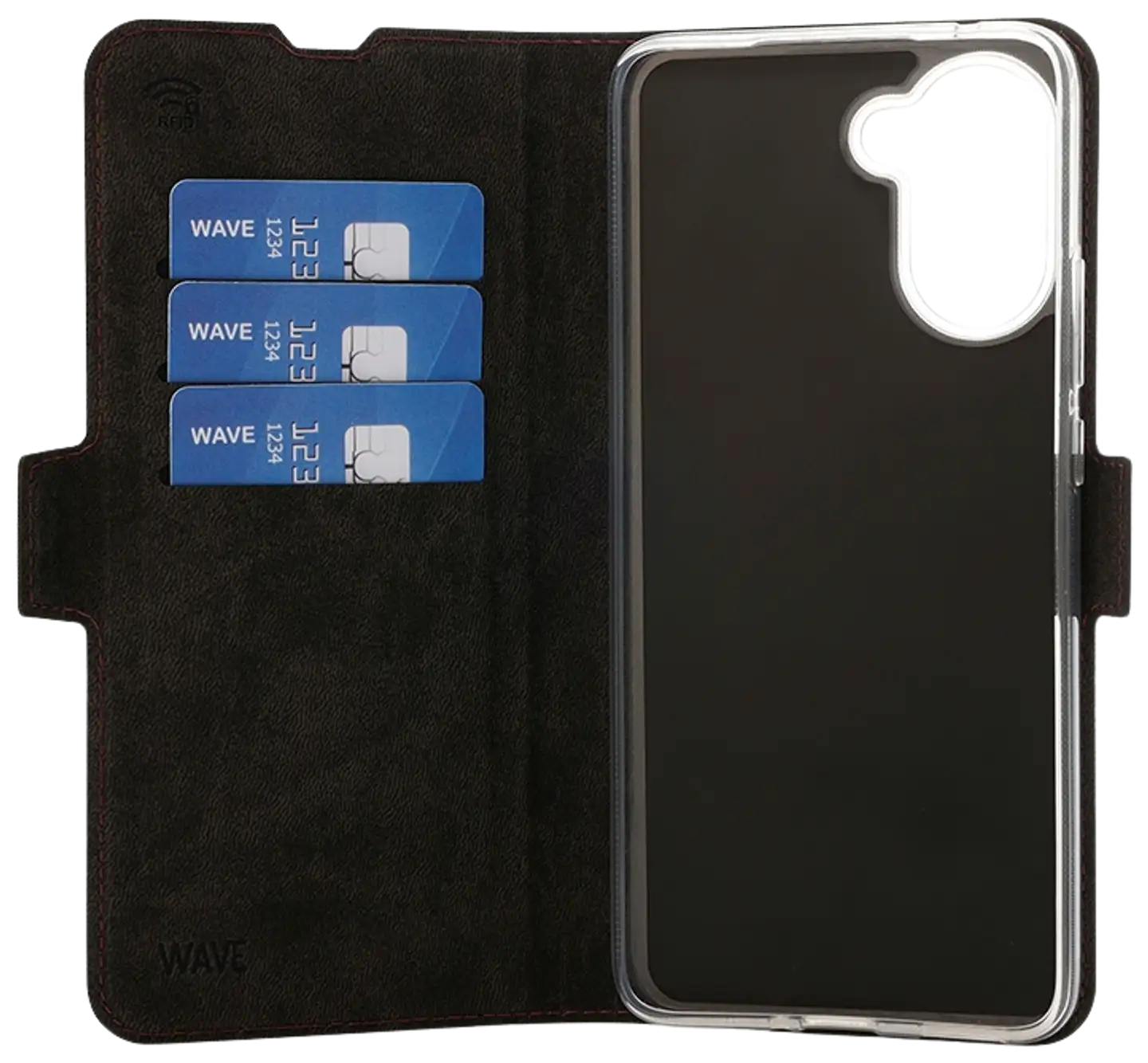 Wave Book Case, OnePlus Nord CE5 5G, Smoky Sangria - 3