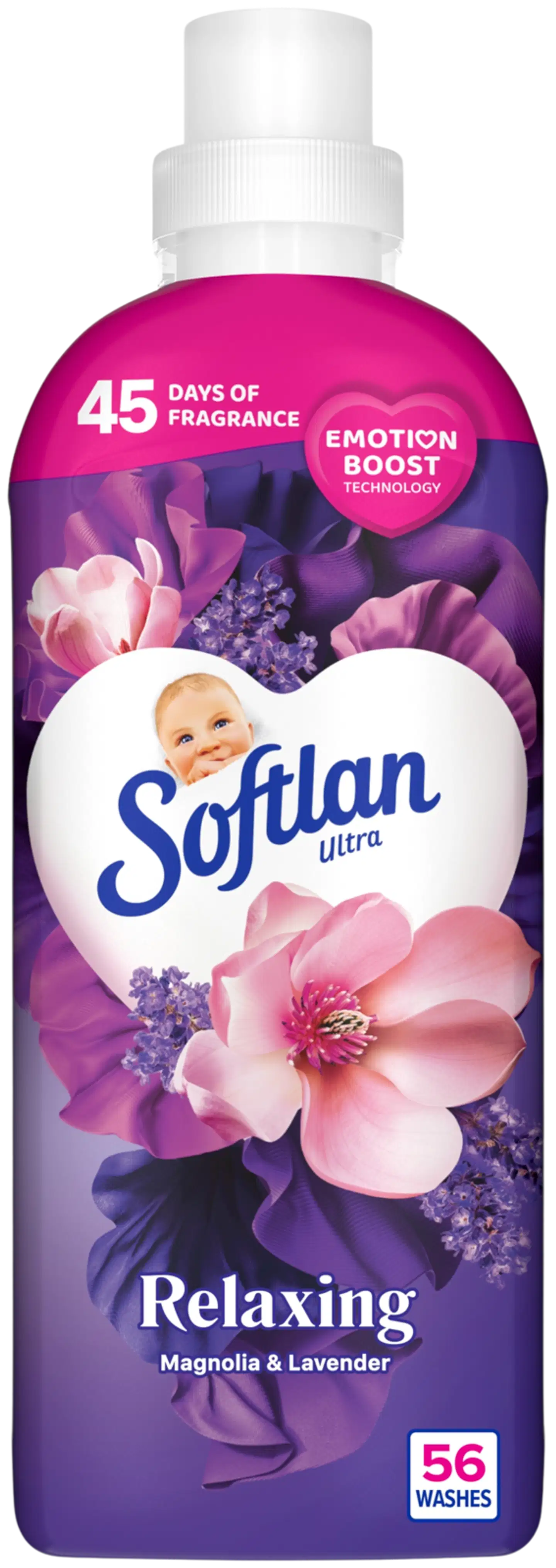 Softlan Emotions Relaxing Magnolia & Lavender huuhteluaine 850ml