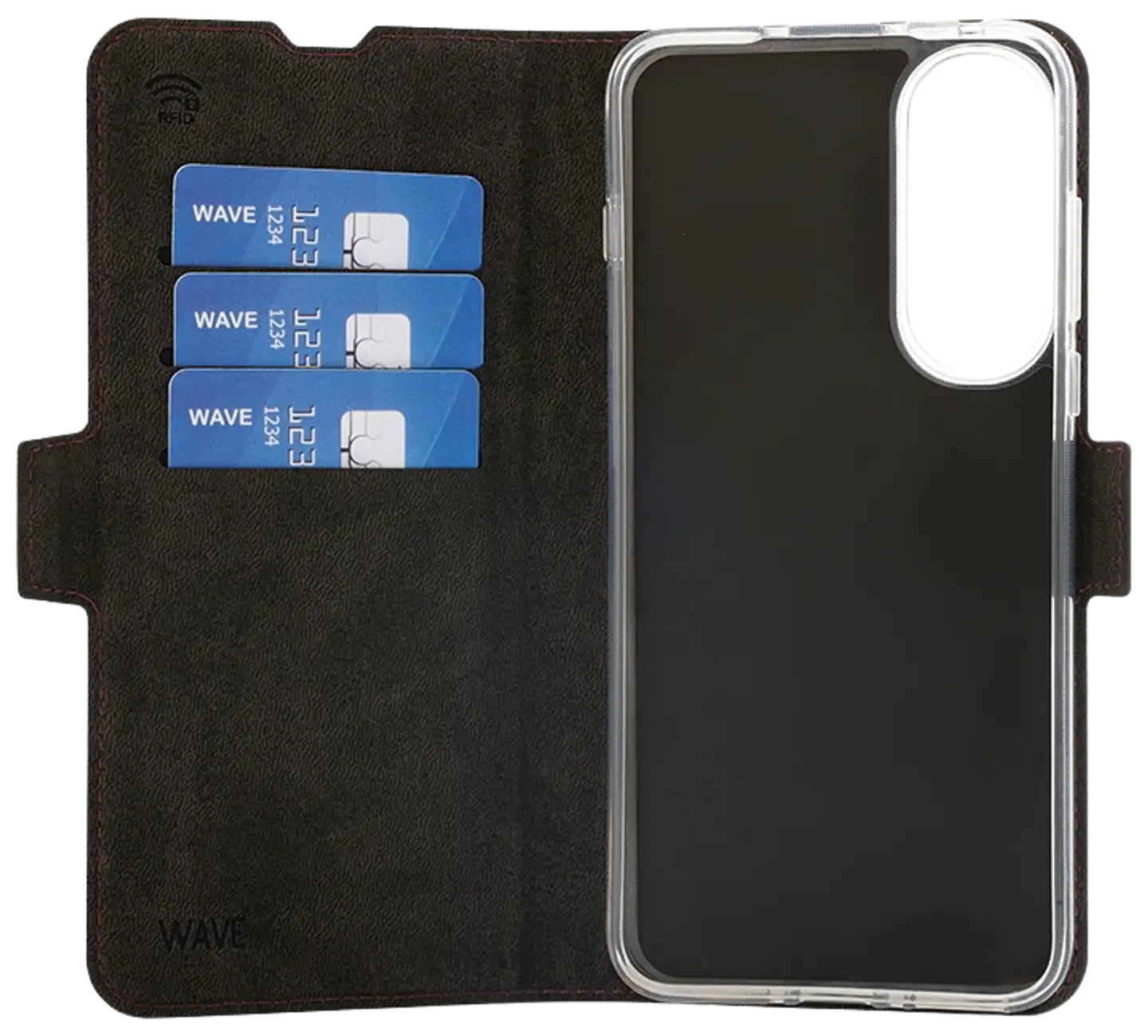 Wave Book Case, OnePlus Nord 5 5G, Smoky Sangria - 3