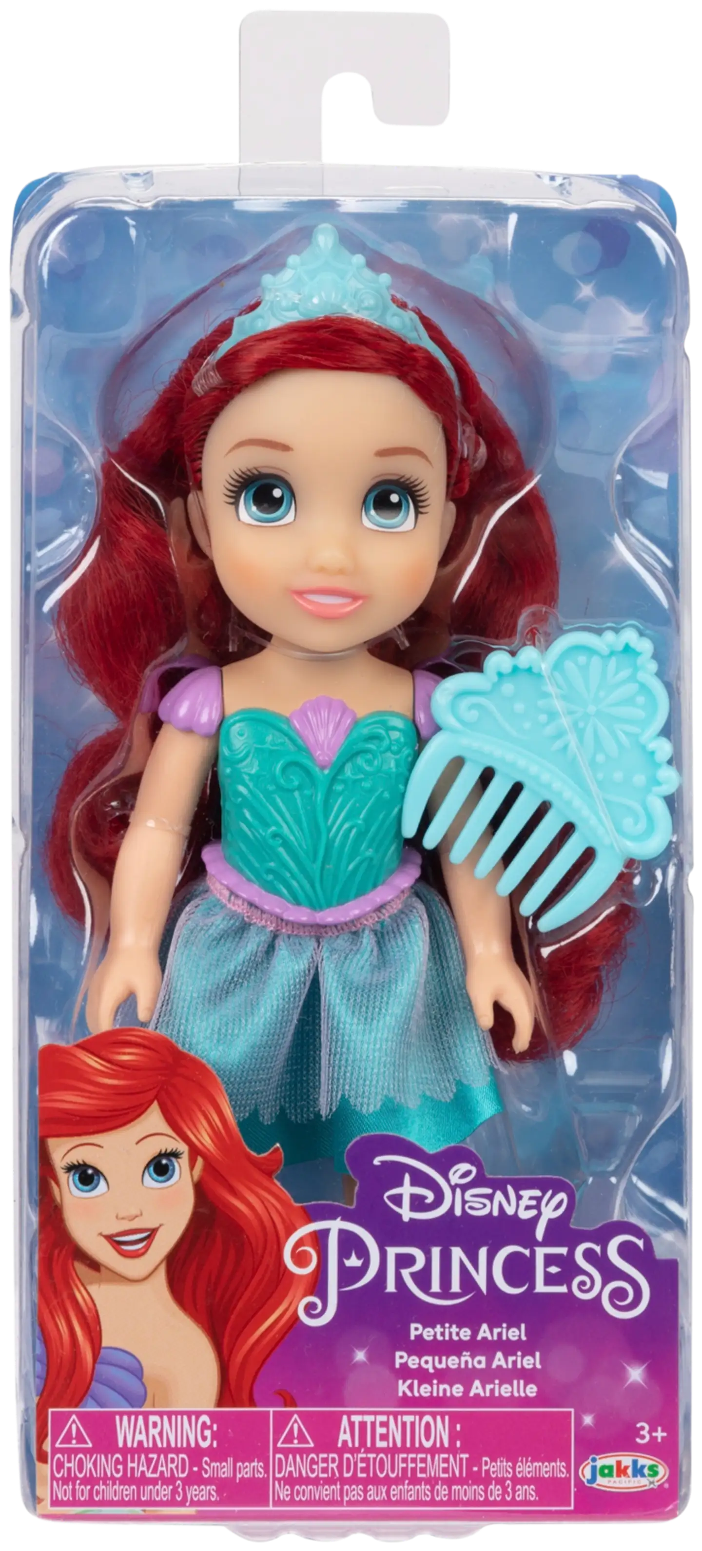 Disney pieni nukke + kampa Princess/ Frozen 15 cm, erilaisia - 8