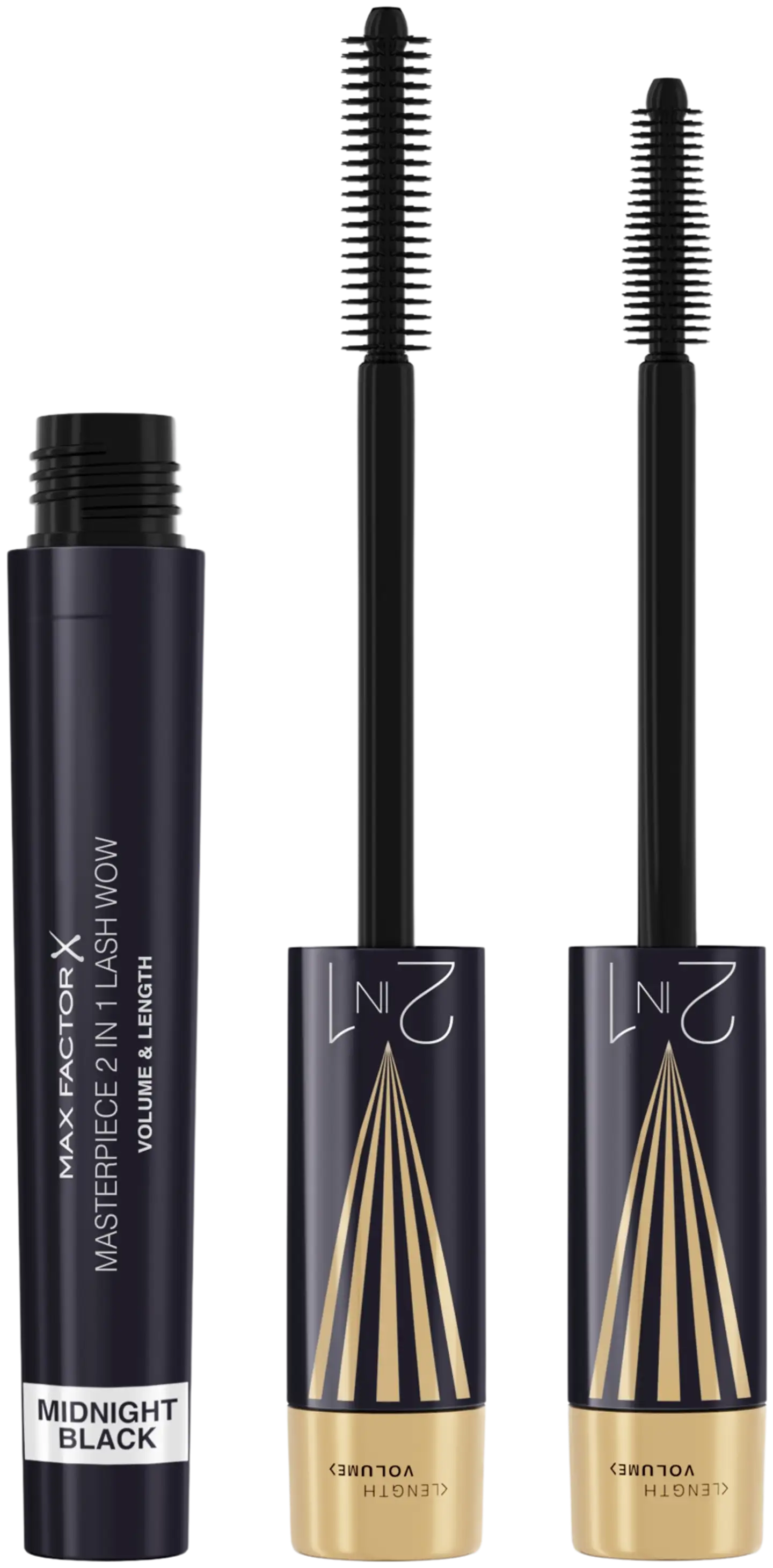 Max Factor Masterpiece 2in1 Mascara Midnight  Black 7 ml ripsiväri - 1