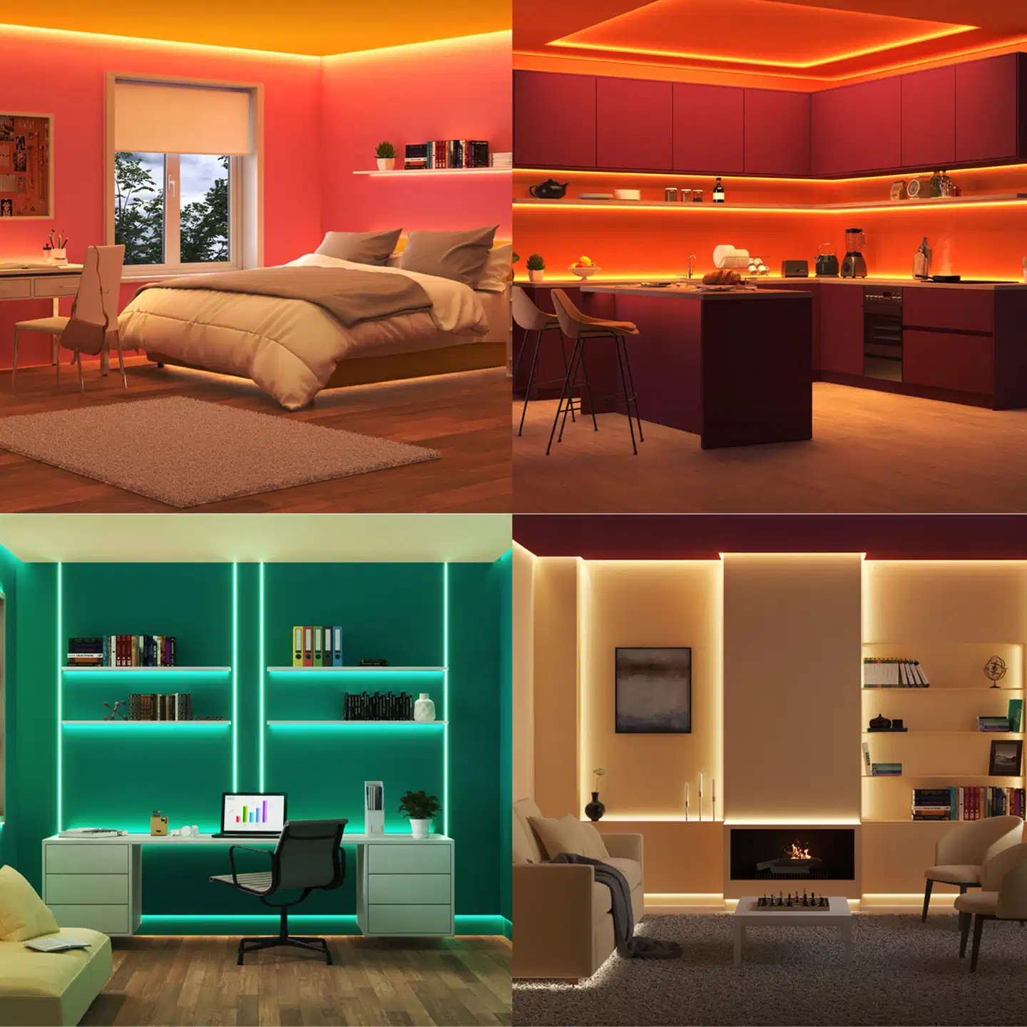Philips Smart Lighting RGB valonauha 10m USB-C Bluetoothilla ja kaukosäätimellä - 8