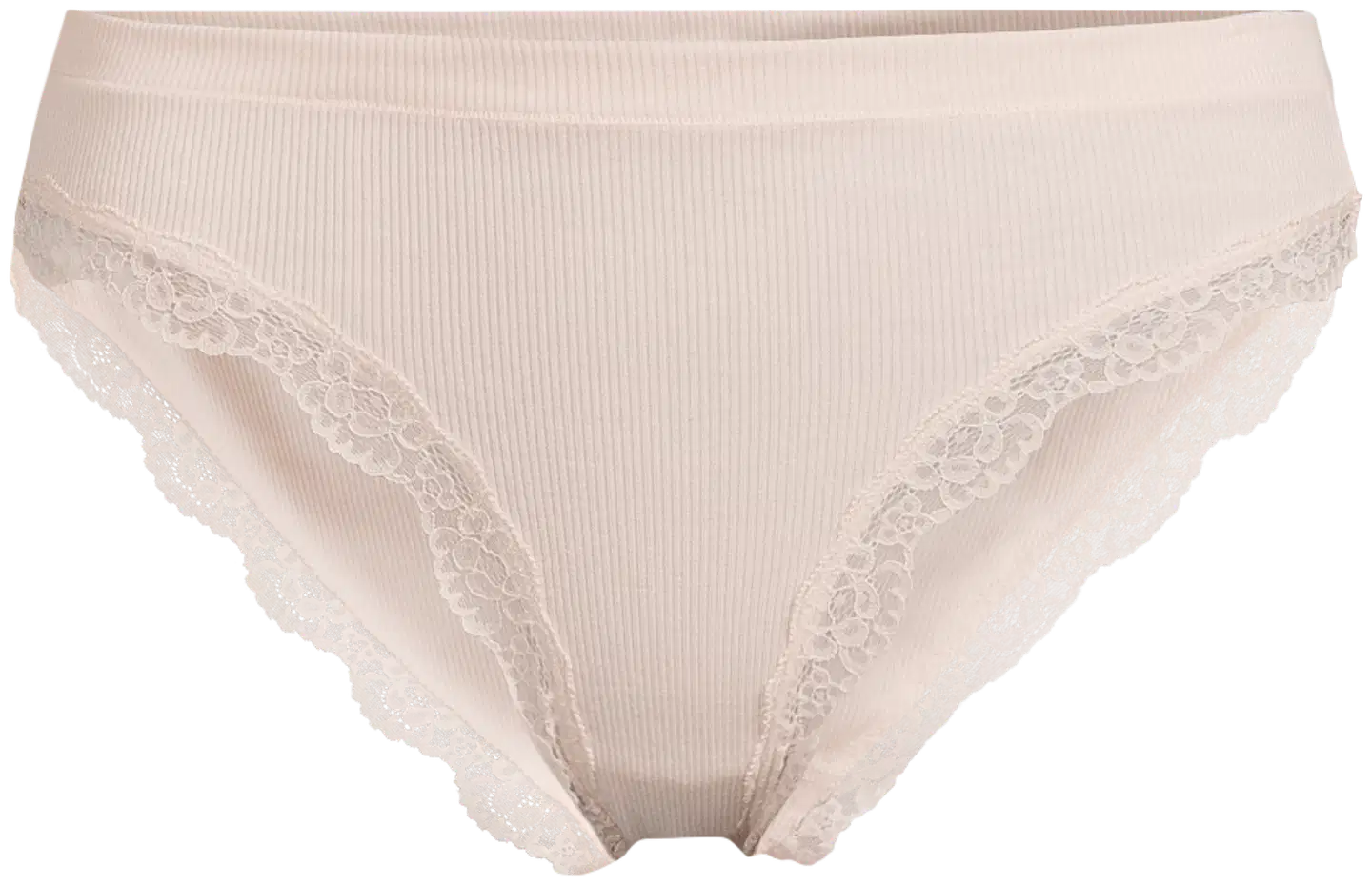 Actuelle naisten rib tai alushousut 210A332622 3-pack - Multicolor - 13