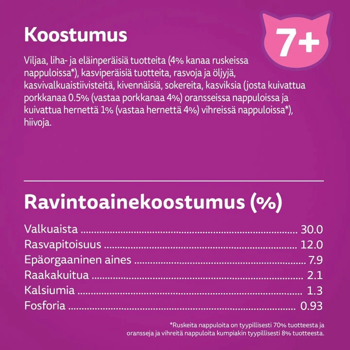 Whiskas 7+ Kanaa 800g - 4