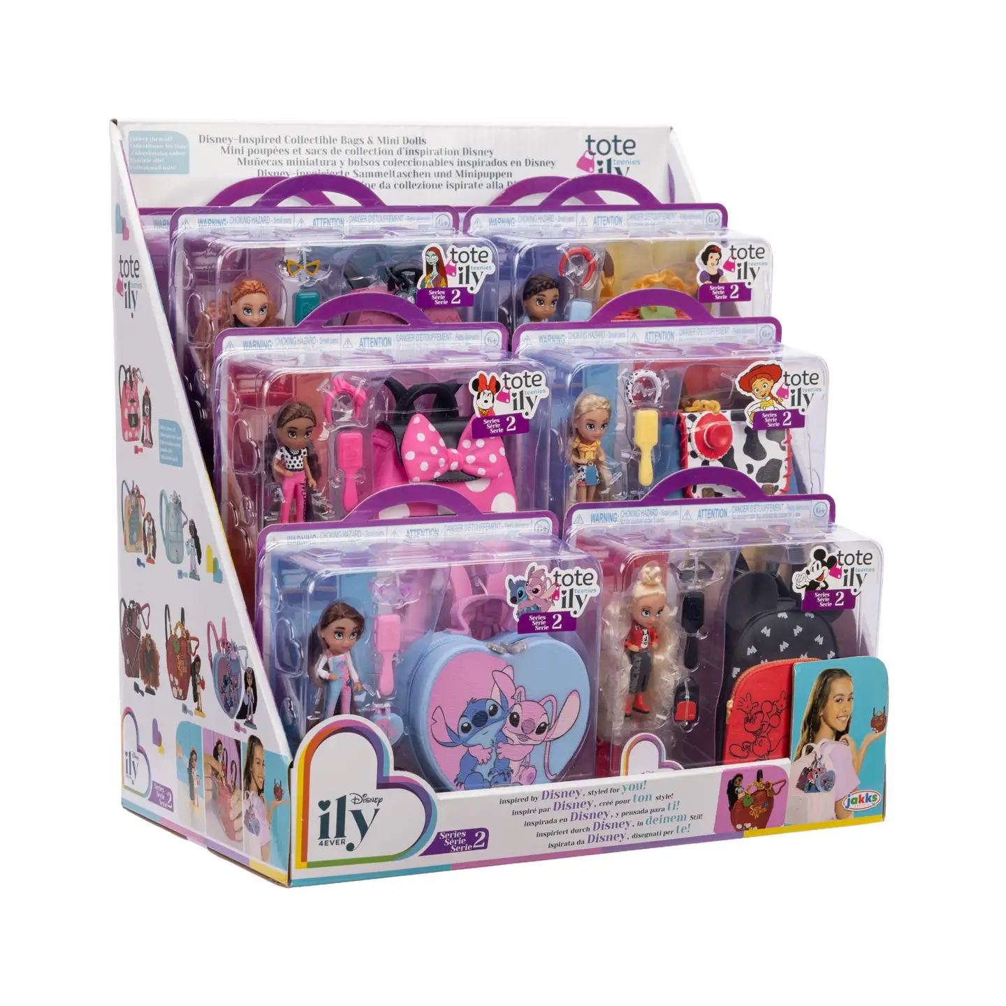 Disney iLy laukku 4EVER Tote-ily Teenies Wave 2, erilaisia - 63