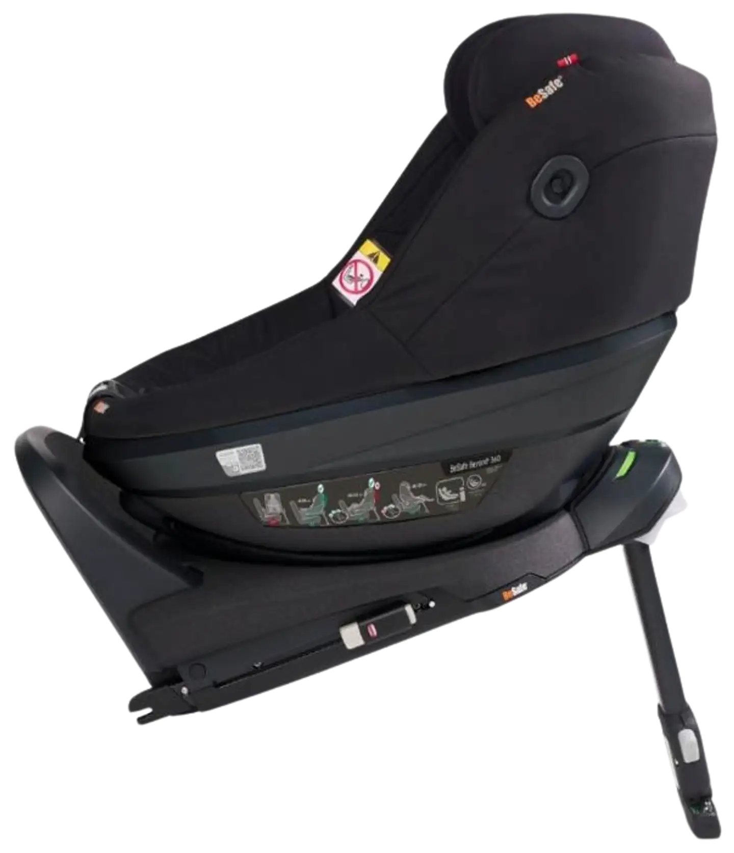 Besafe Beyond 360 2 turvaistuin Fresh Black Cab - 7