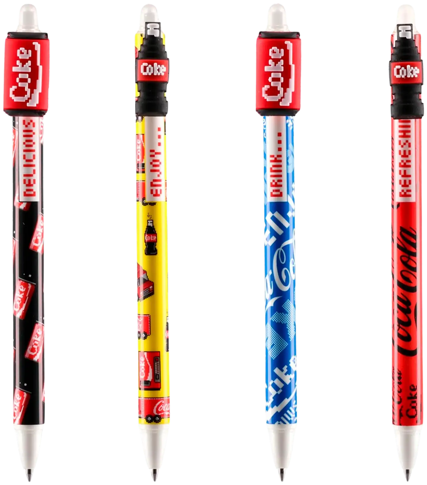Coca-Cola pyyhittävä kuulakynä 0,5mm, sininen