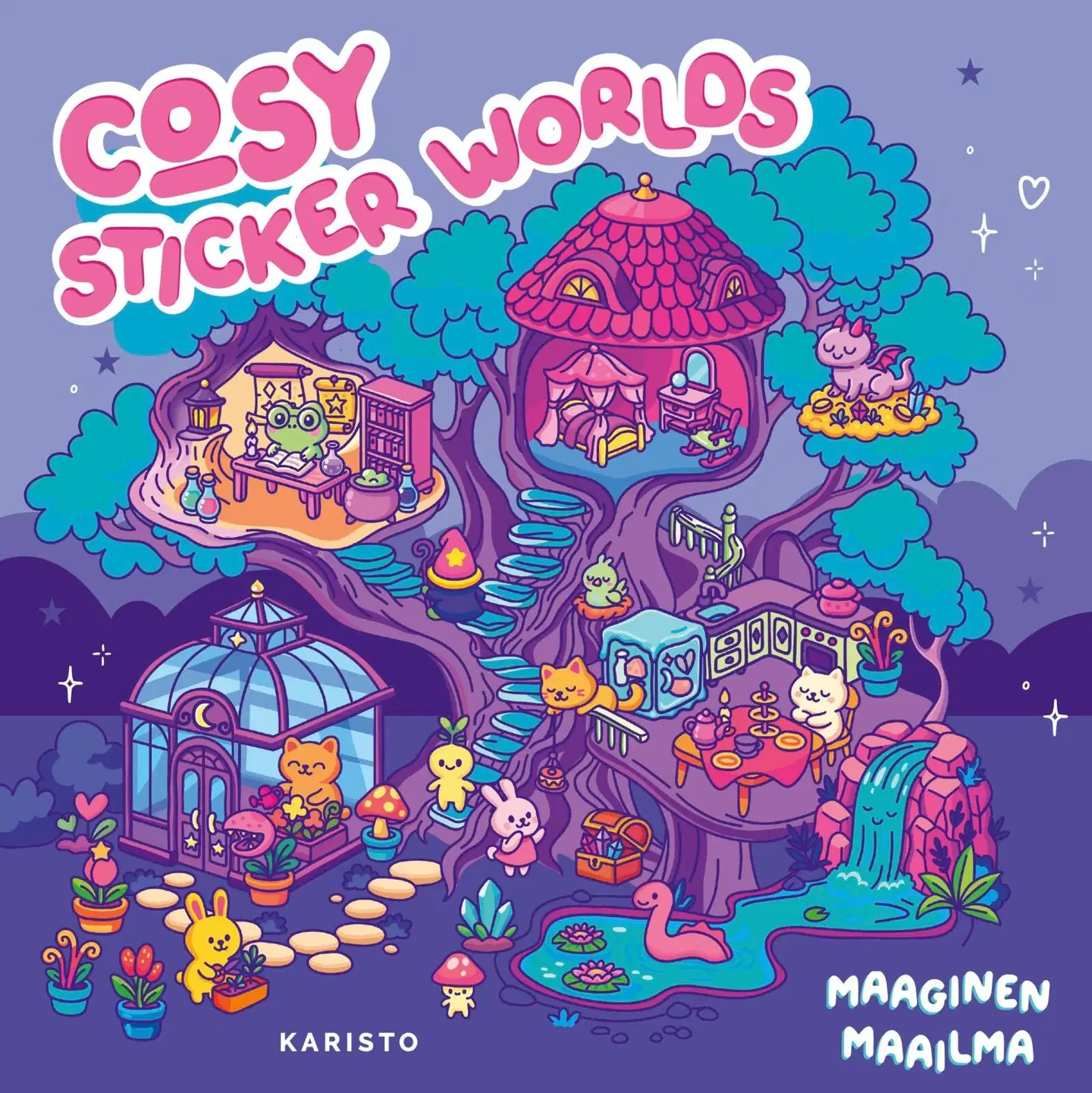 Cosy Sticker Worlds - Maaginen maailma