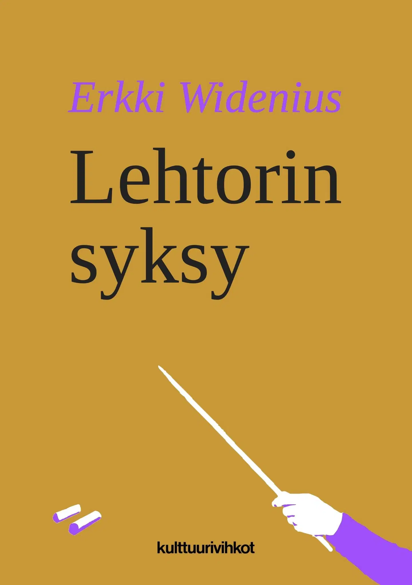 Widenius, Lehtorin syksy