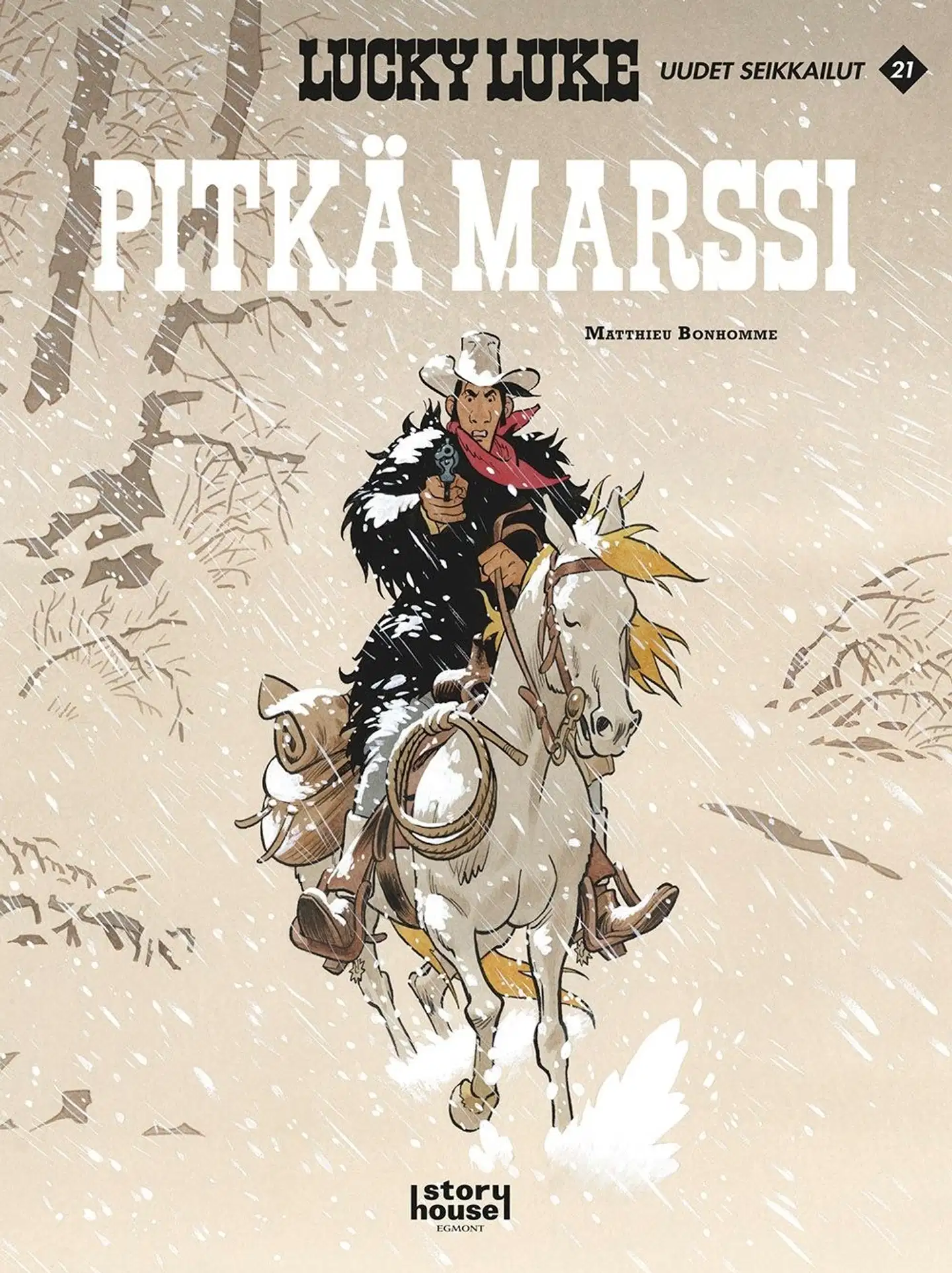 Bonhomme, Lucky Luke uudet seikkailut 21: Pitkä marssi