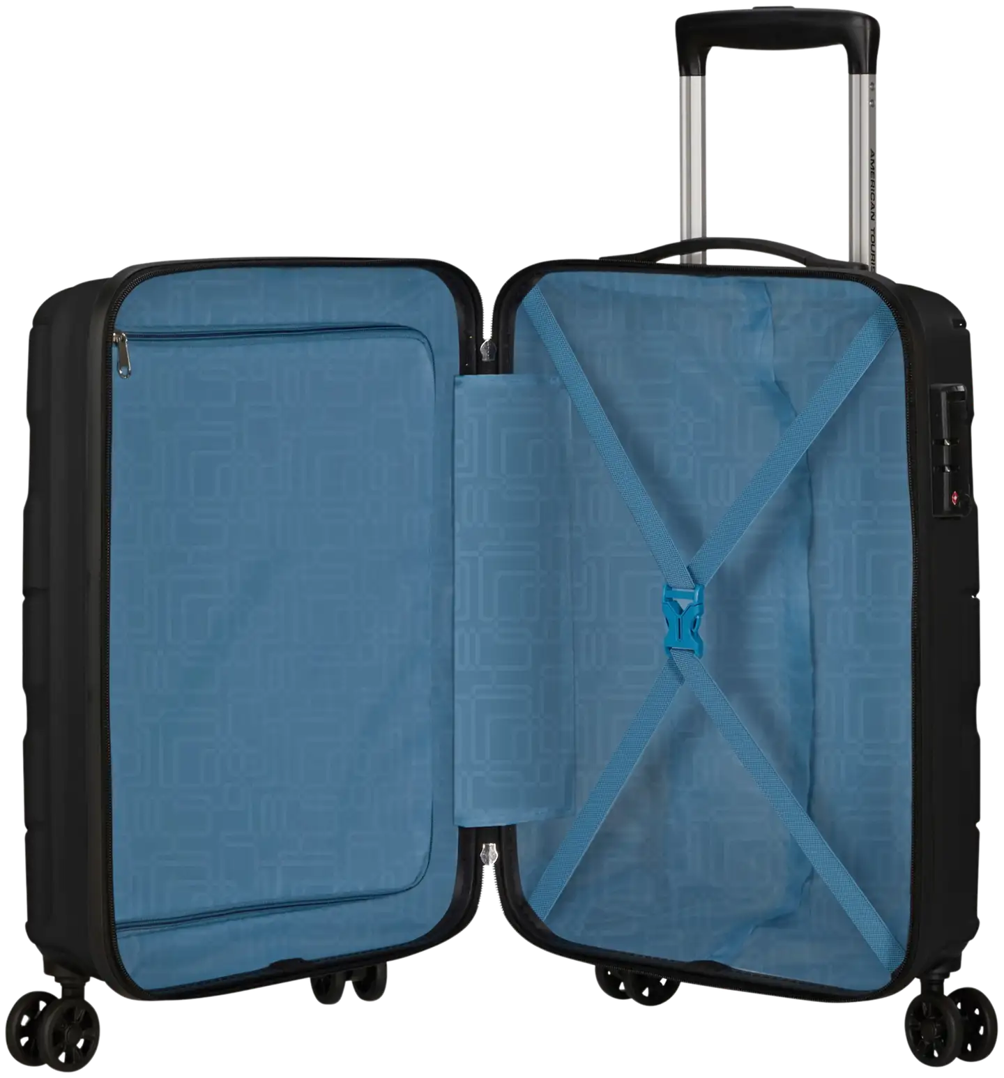 American Tourister matkalaukku Jetdriver 3.0-spinner 55/20 musta - 4