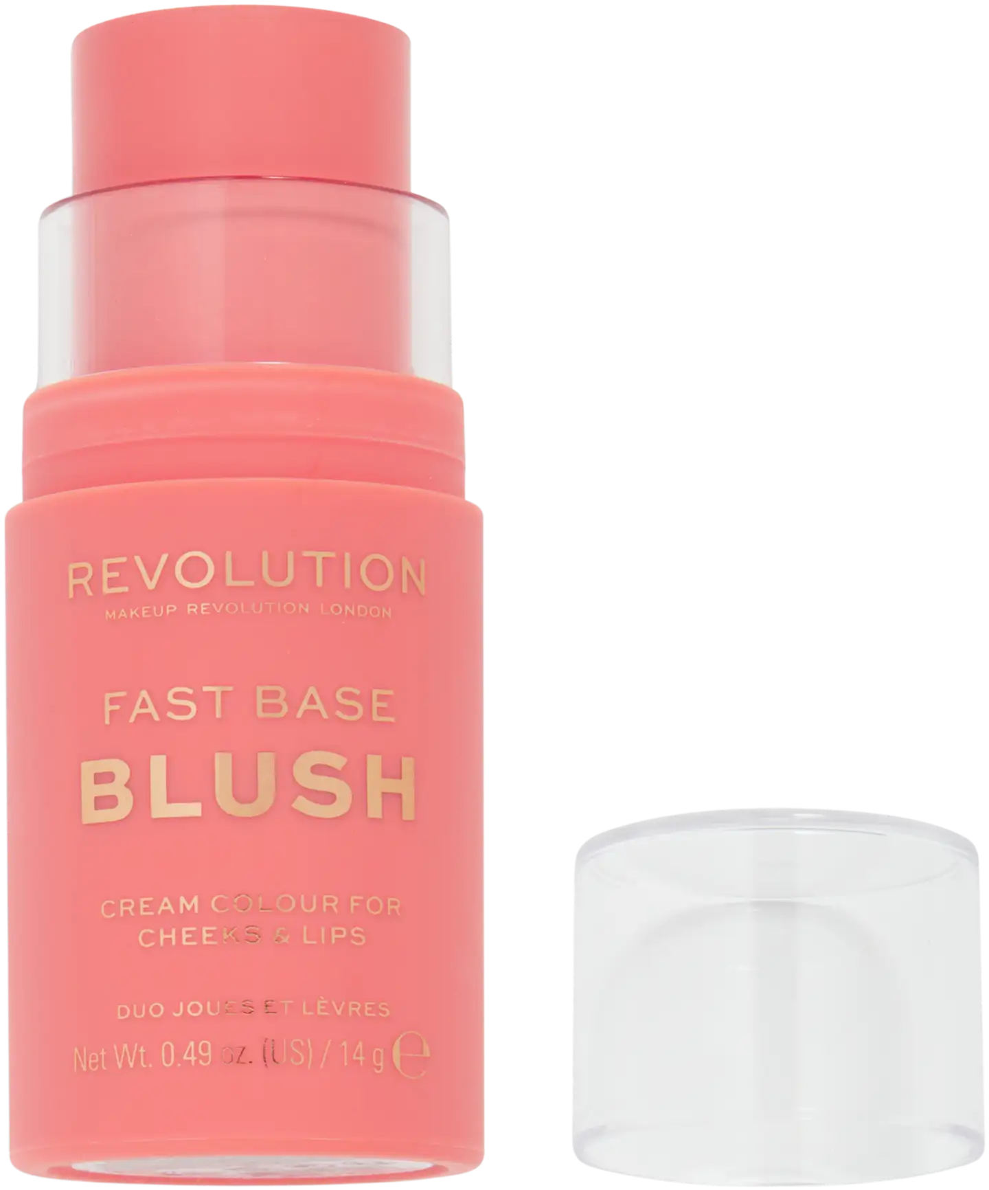 Makeup Revolution Fast Base Stick poskipunapuikko Bare 14g - Peach - 2