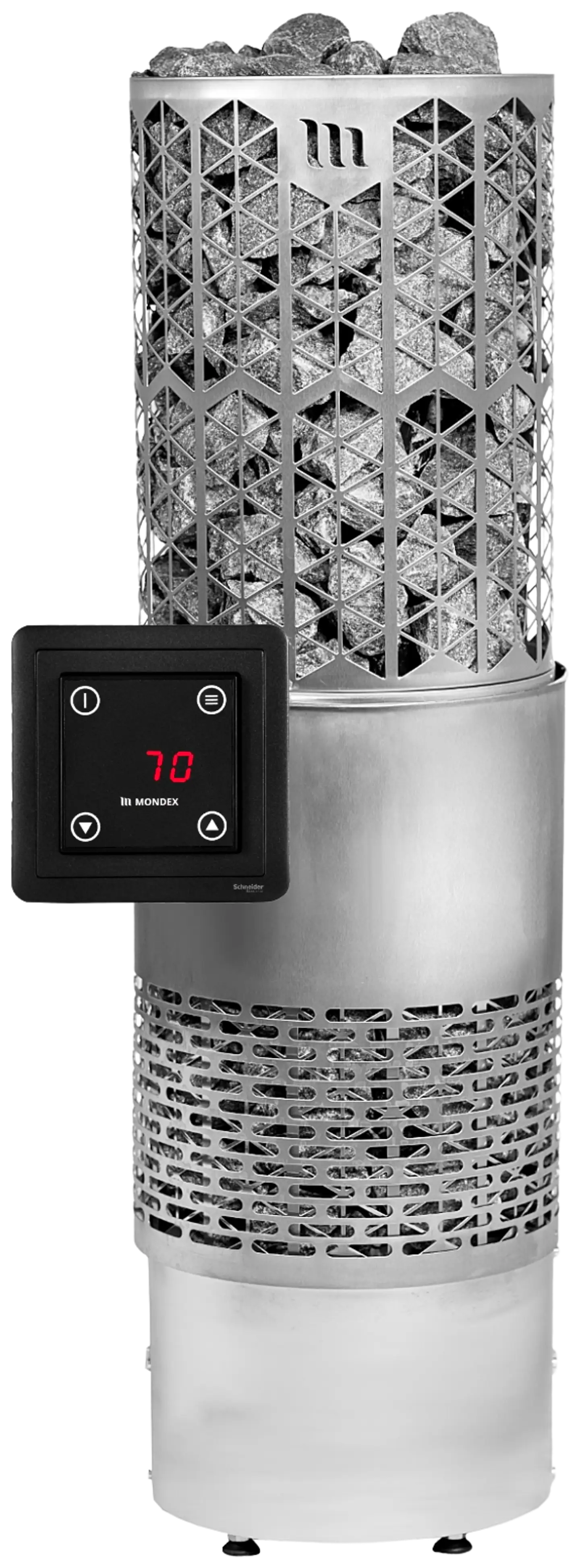 Mondex sähkökiuas Kaira E2W 9,0 kW RST, sisältää WiFi - 1