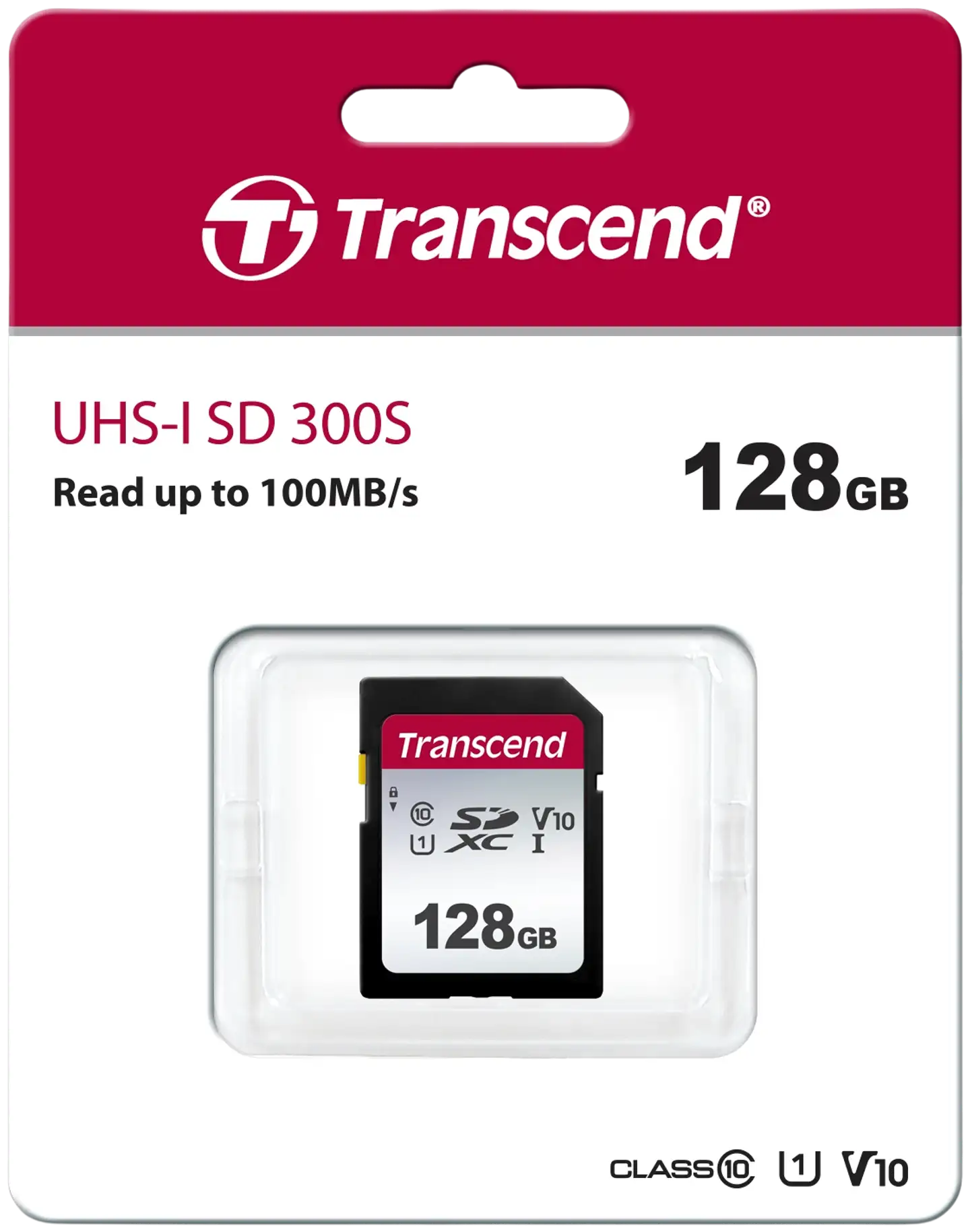 Transcend muistikortti300S 128GB SD - 1