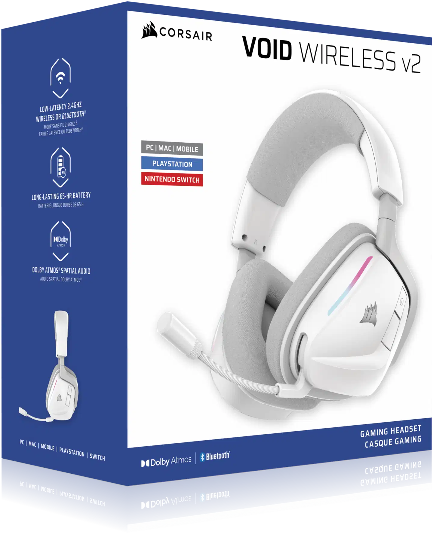 Corsair VOID LANGATON v2 PS5 White - 2