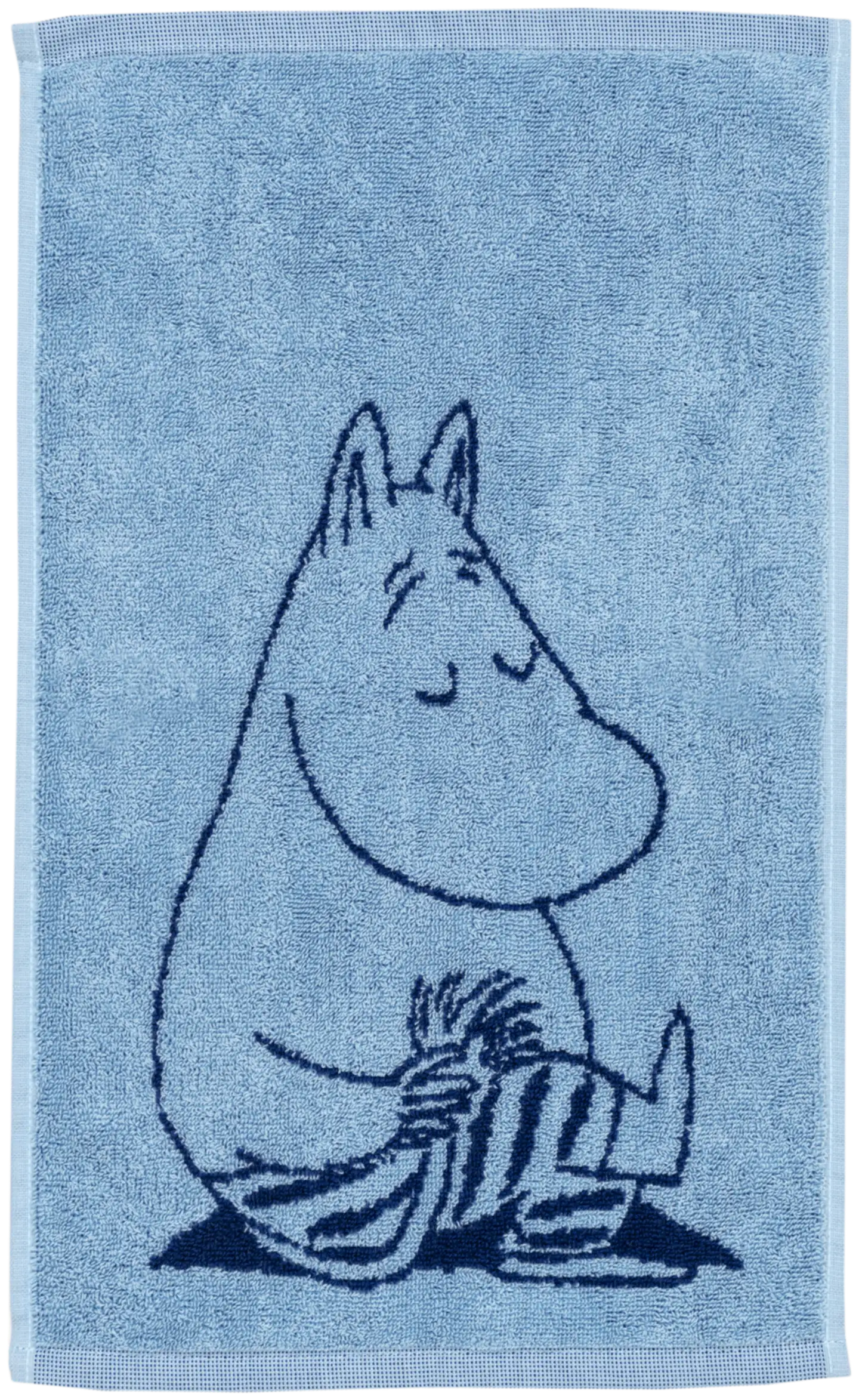 Moomin Arabia Muumi käsipyyhe 30x50 Muumipeikko sin.GOTS