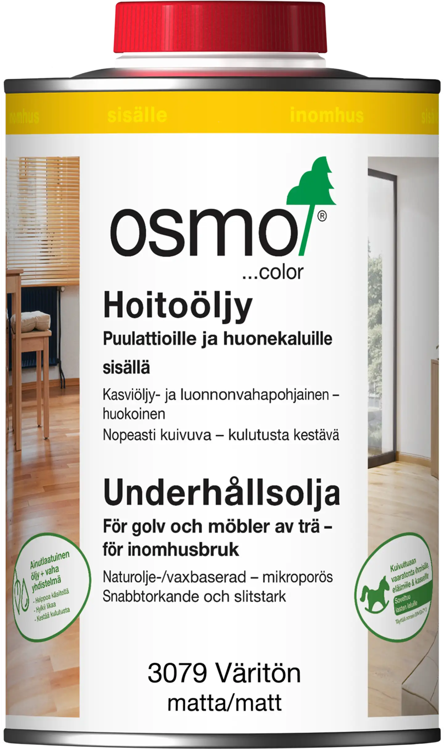 Osmo Color hoitovaha 1l 3079 väritön