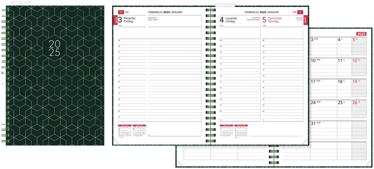 CC Kalenterit Pöytäkalenteri Päivyri 2025