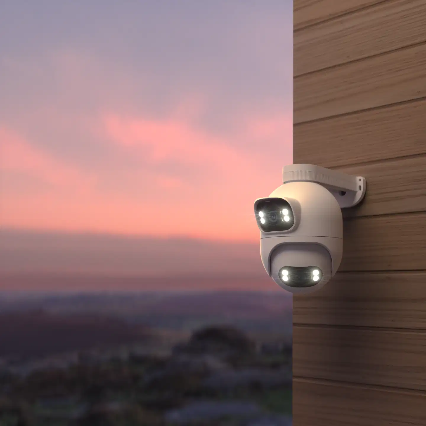 Imilab EC6 Dual 2K+2K WiFi -valvontakamera kahdella objektiivilla ulkokäyttöön CMSXJ68A - 23