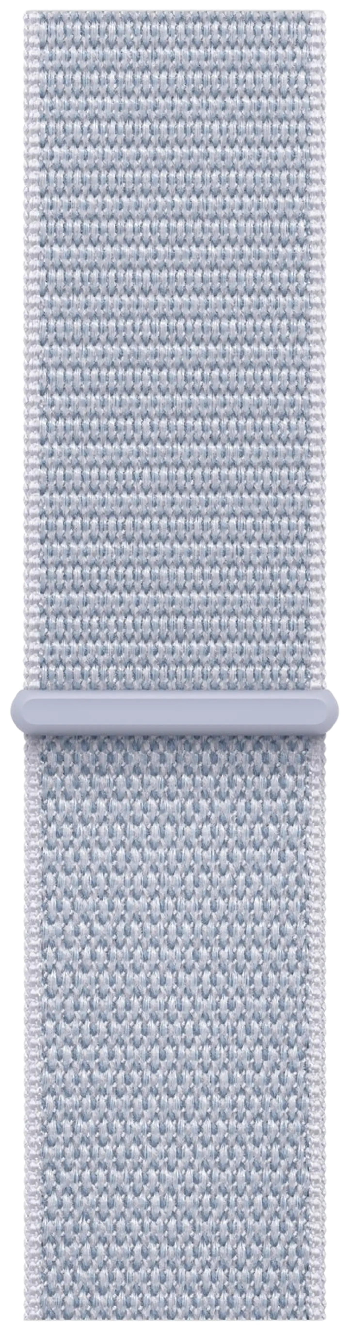 Apple Watch SE GPS 44mm hopeinen alumiinikotelo, blue cloud Sport Loop ranneke - MXET3QN/A - 3