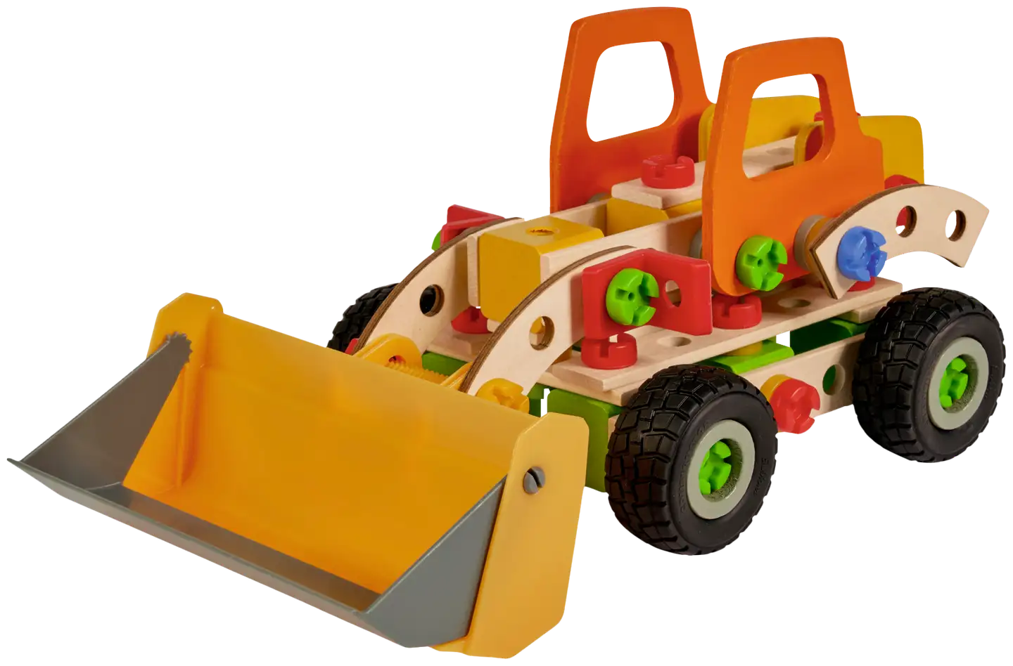 Heros rakennussarja Constructor Pyöräkuormaaja 140 osaa - 6