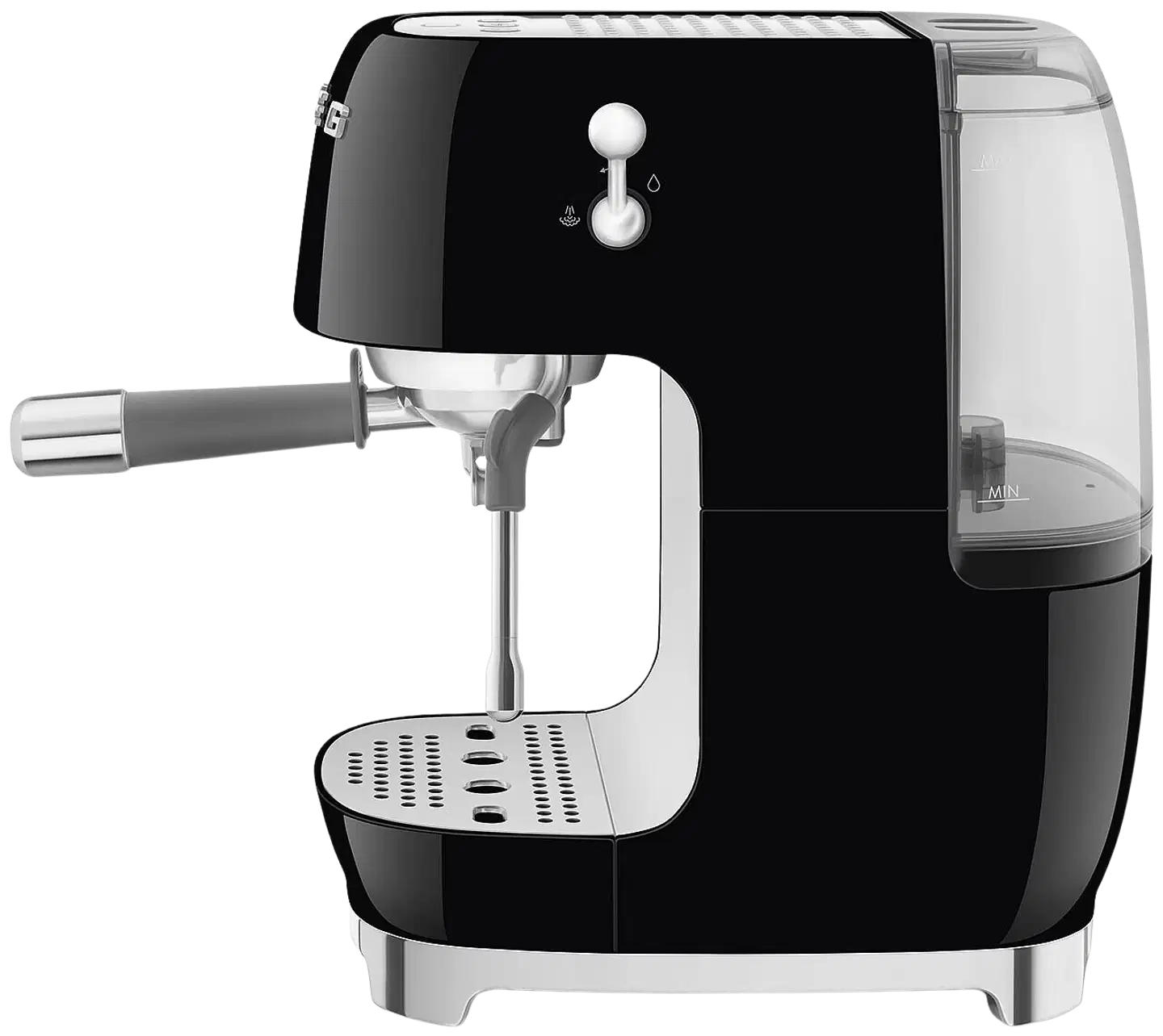 Smeg espressokeitin ECF03BLEU musta - 2