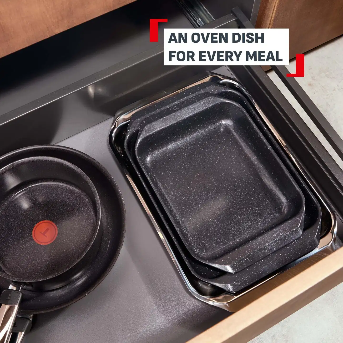 Tefal Excellence Ceramic uunivuoka pieni 32x22cm, J1804604 - 4