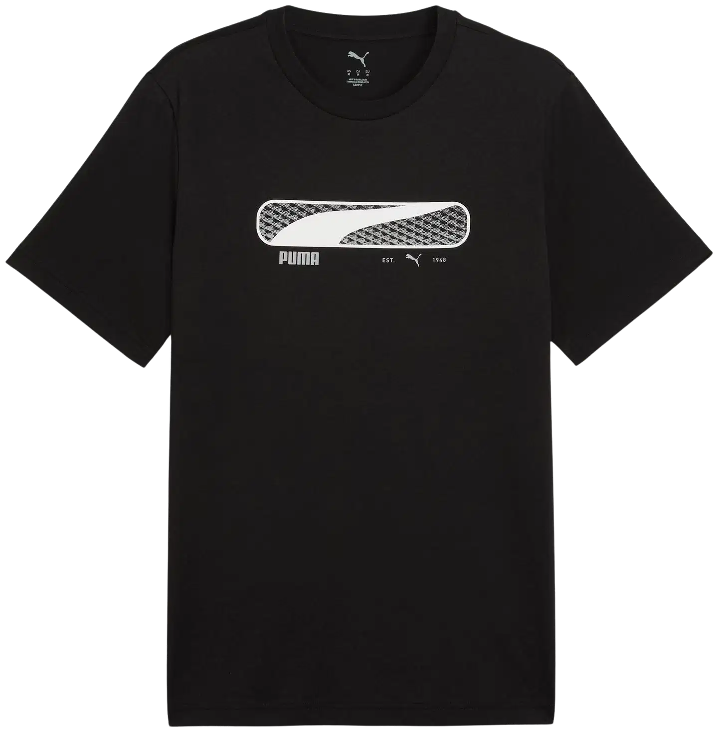 Puma miesten t-paita SPORT Logo Play - PUMA Black