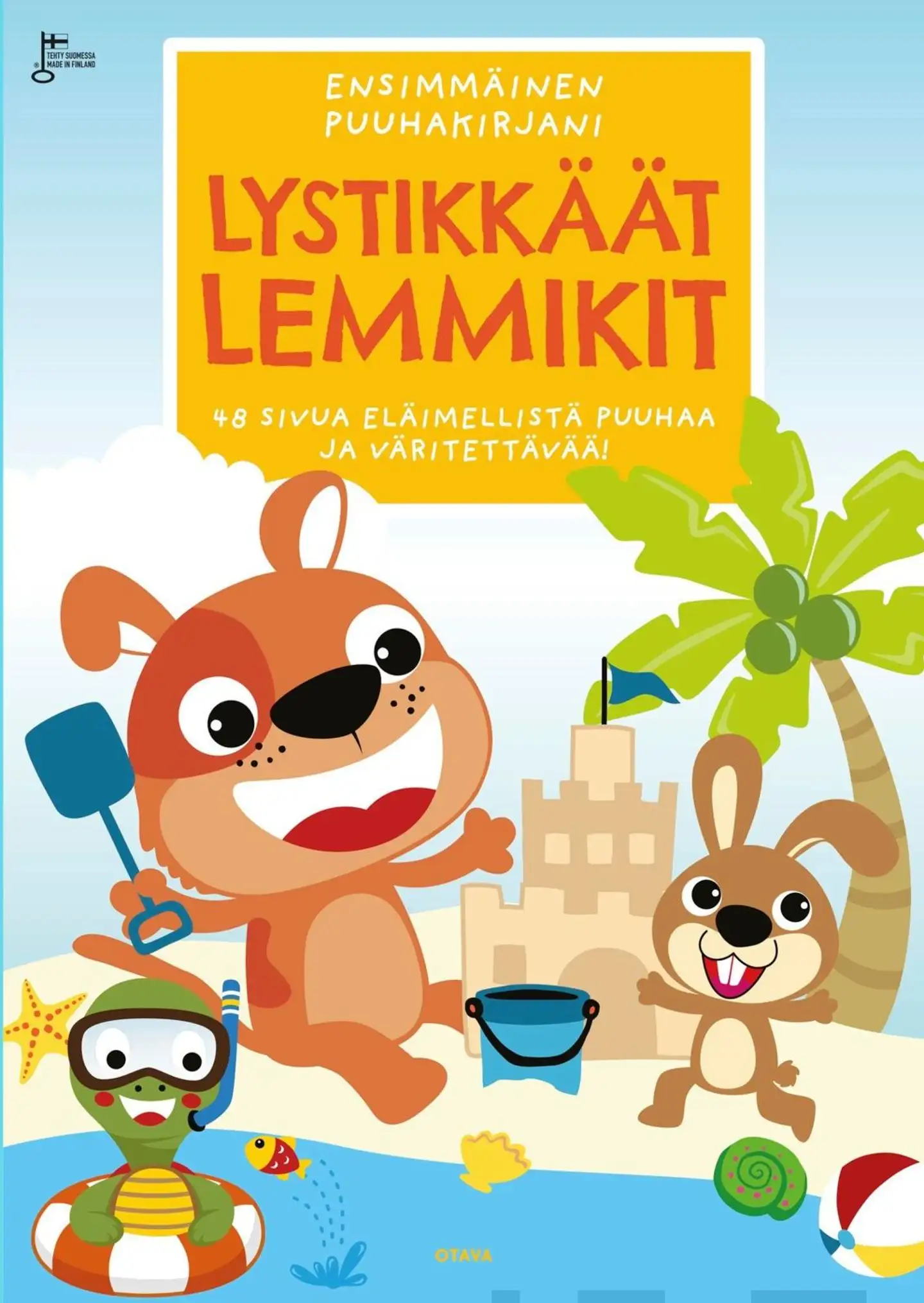 Puuhakirja Lystikkäät lemmikit