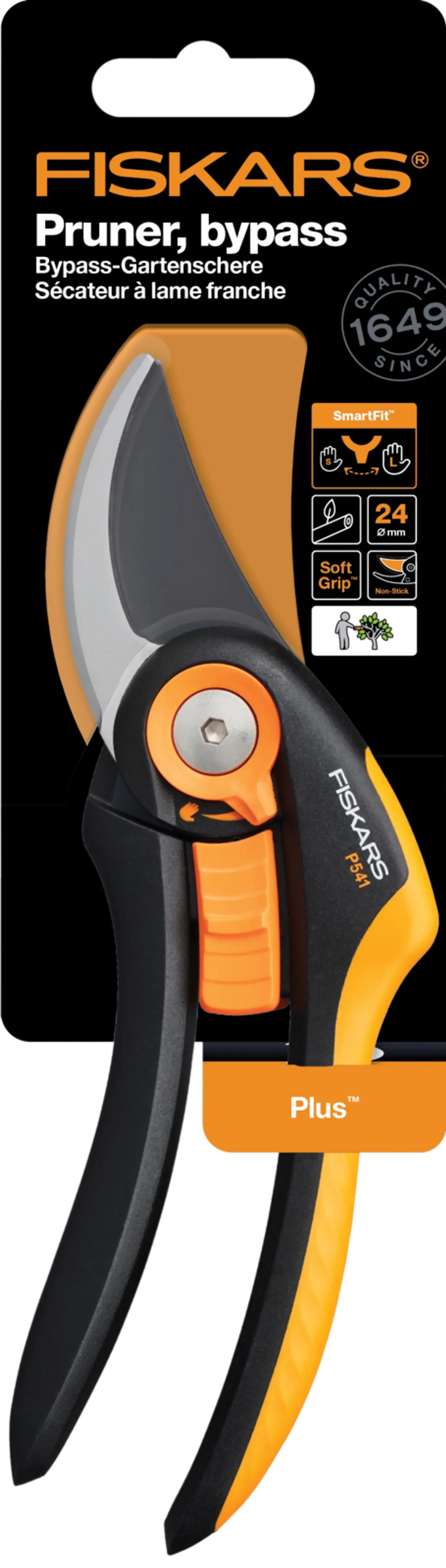 Fiskars oksasakset P541 Smart fit plus ohileikkaavat - 6