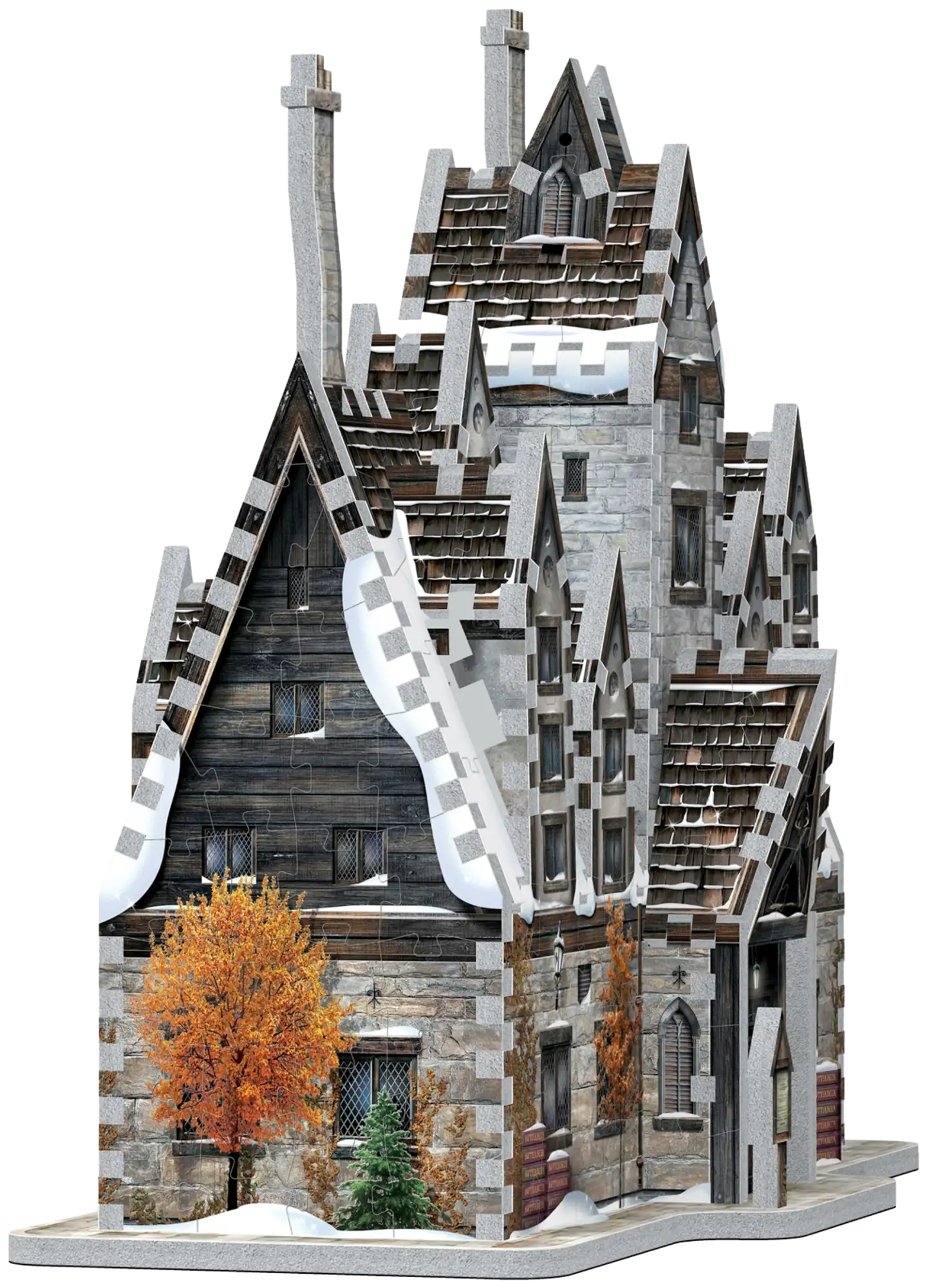 Wrebbit Harry Potter The Three Broomsticks 3D-palapeli - 4