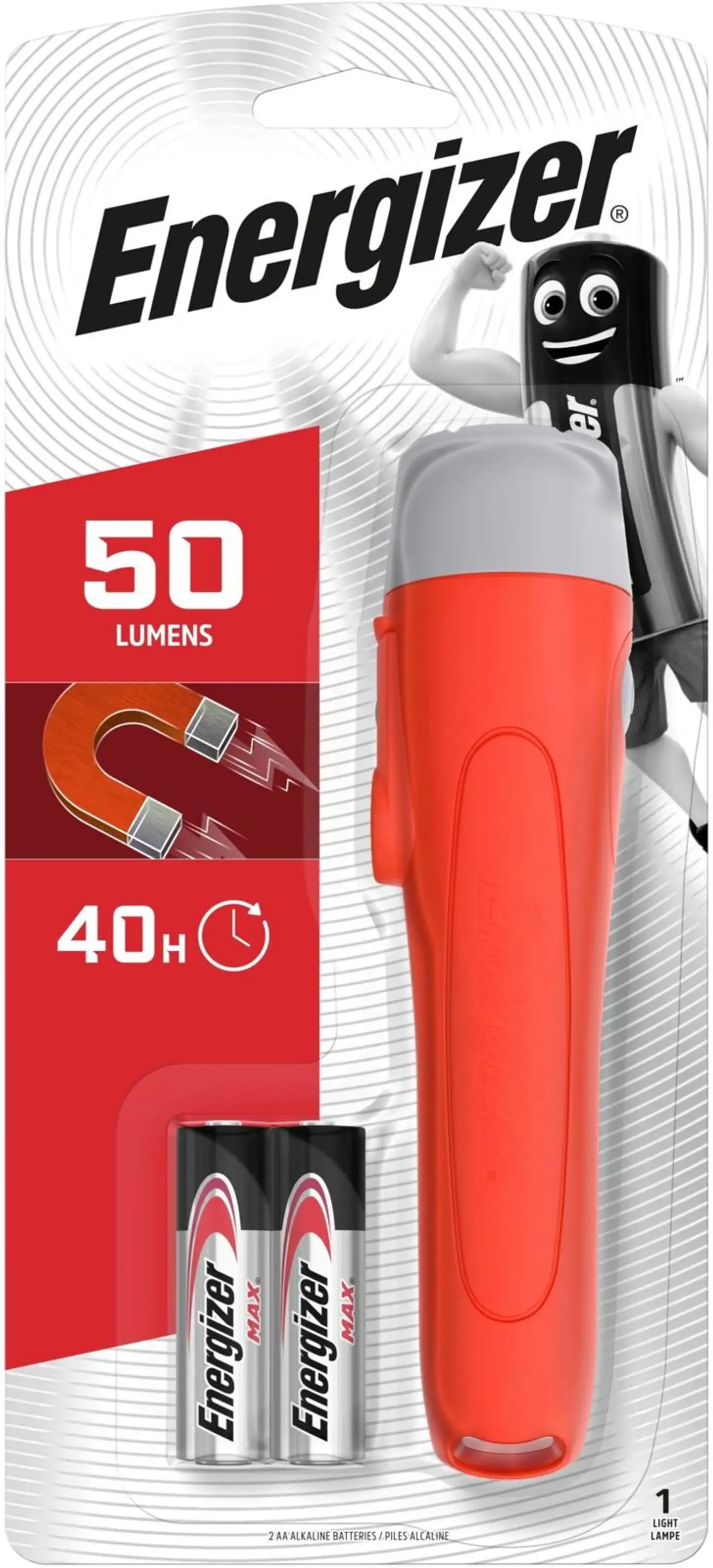 Energizer käsivalaisin magneetilla Magnet Led 2AA