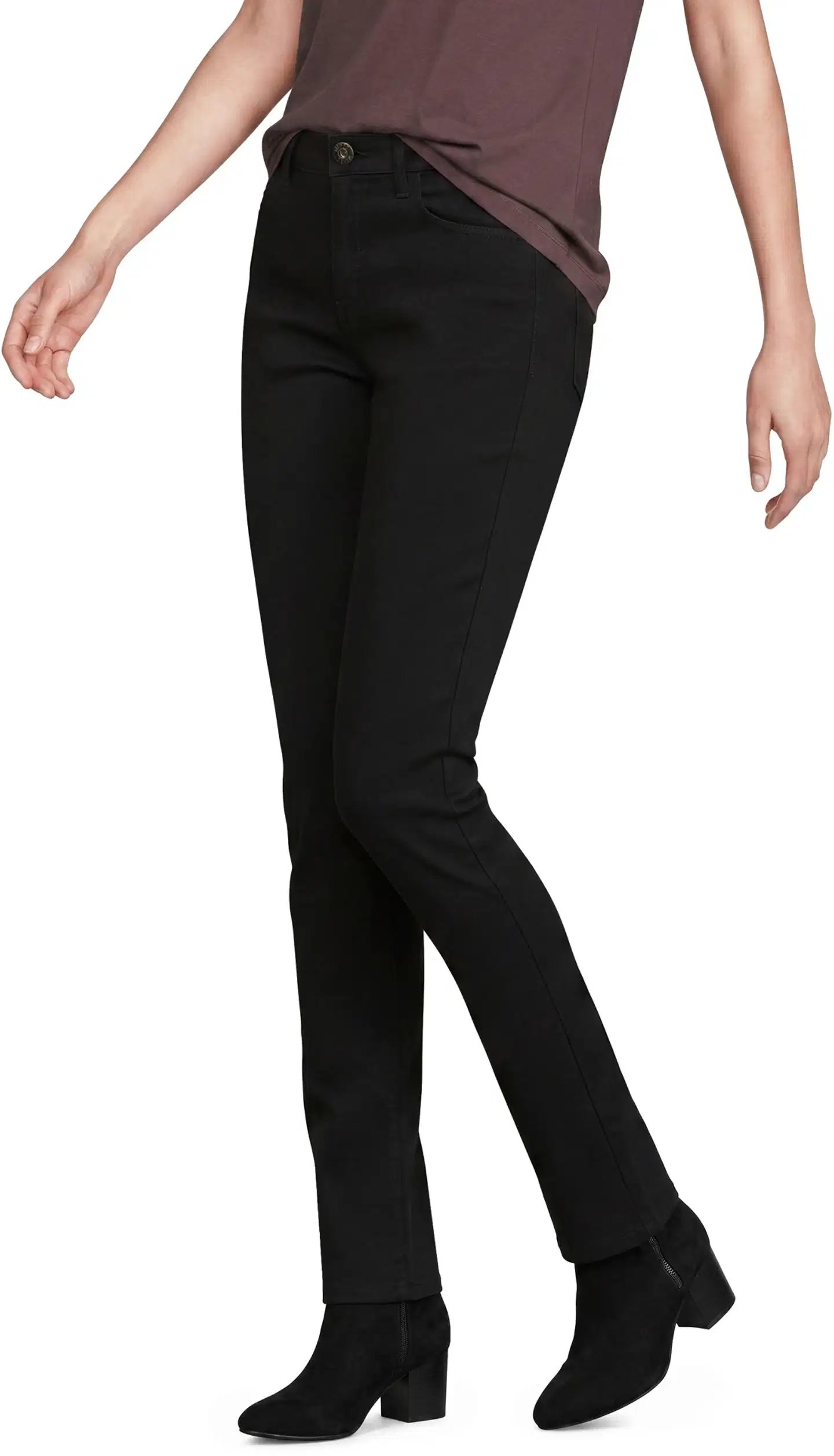 House naisten viisitaskuhousut 222H042401 - jet black - 1