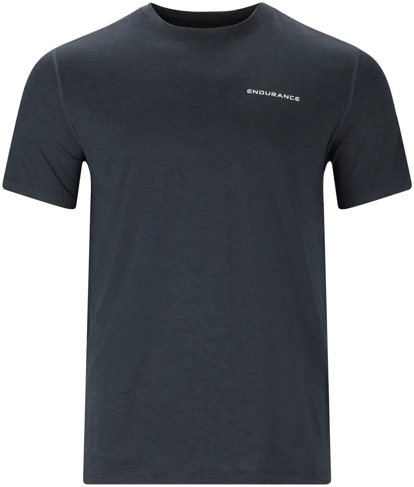 ENDURANCE Abdon M Melange S/S Tee miesten t-paita - 1111 Black Melange - 1