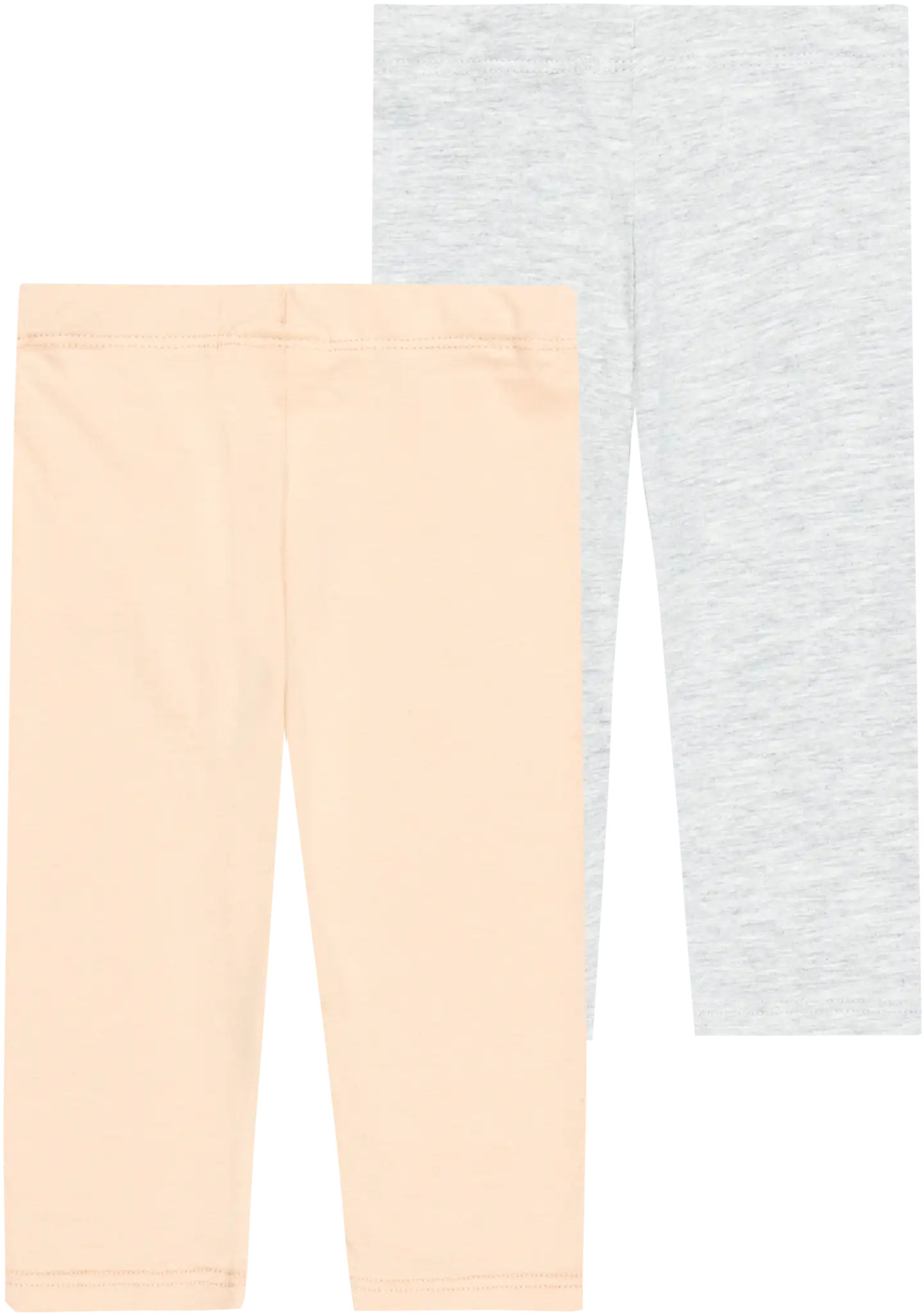 Ciraf vauvojen leggingsit 250B252918 2-pack - Smoke gray & Lt gray melange - 2
