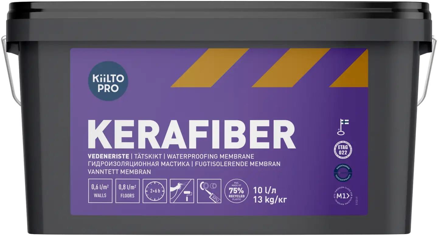 Kiilto Kerafiber vedeneriste 10 l/13 kg