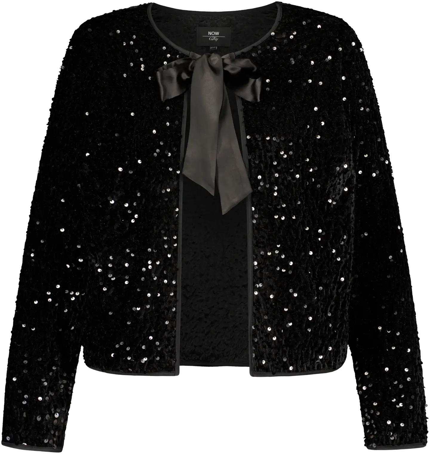 Now Curvy naisten juhlapaljettijakku 135782 - Sequins - 1