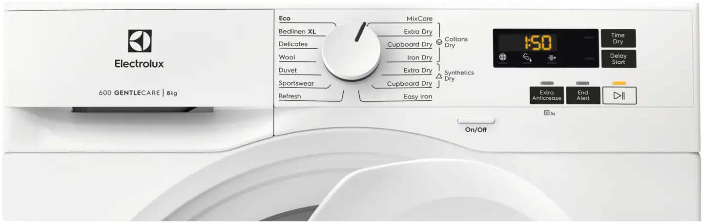 Electrolux kuivausrumpu EDI610O85O 8kg valkoinen - 2