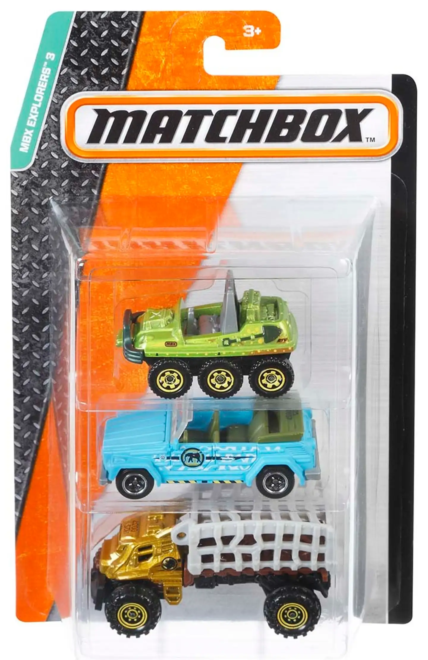 Matchbox leikkiauto 3-pack lajitelma - 4