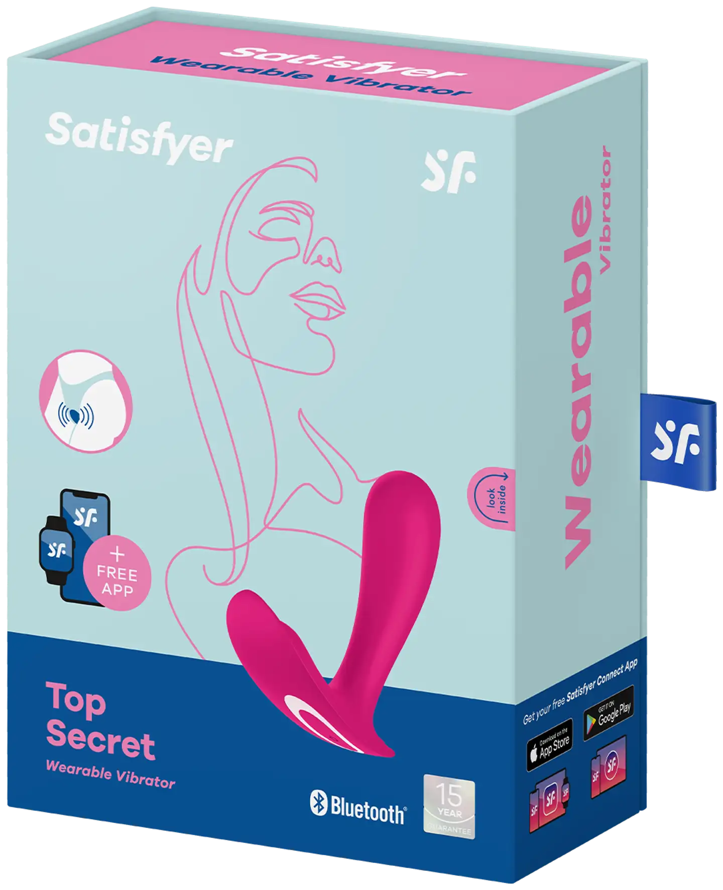 Satisfyer Top Secret Connect Gpiste vibraattori - 4