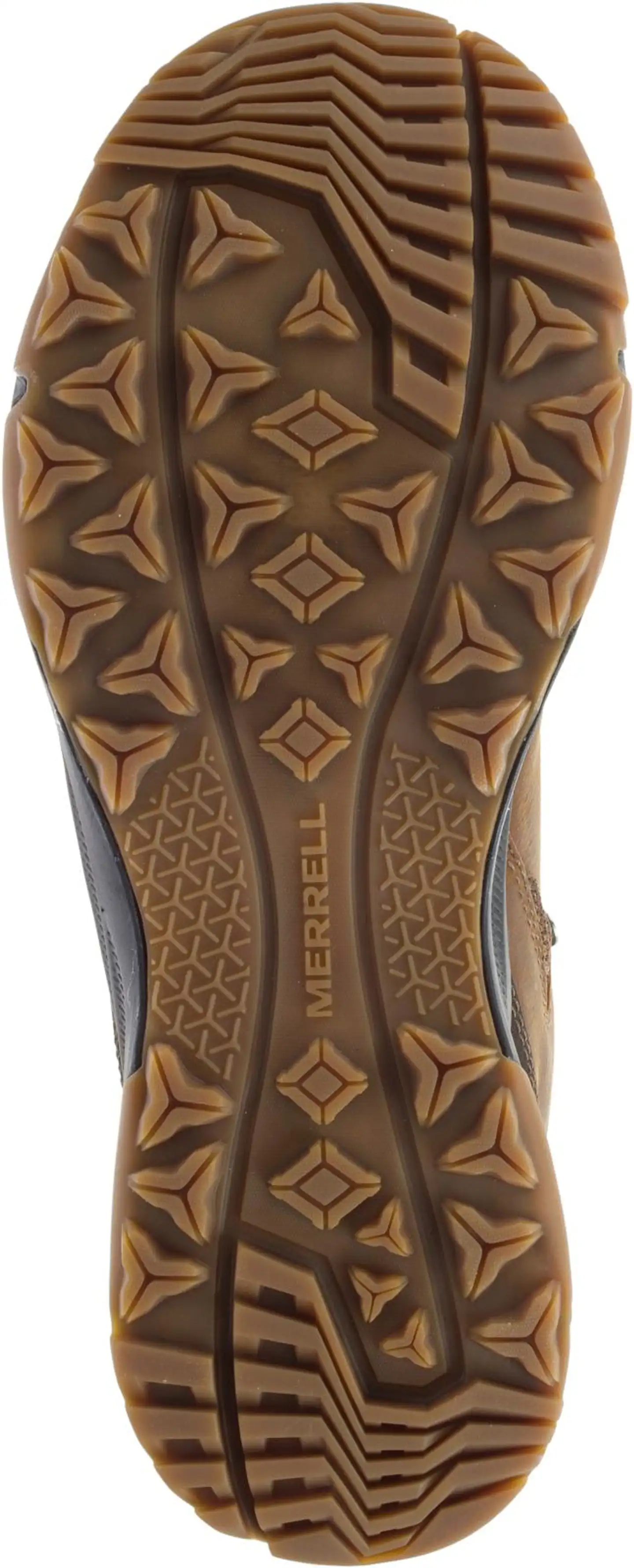 Merrell miesten ulkoilujalkine Erie Mid Ltr WP - Toffee - 5