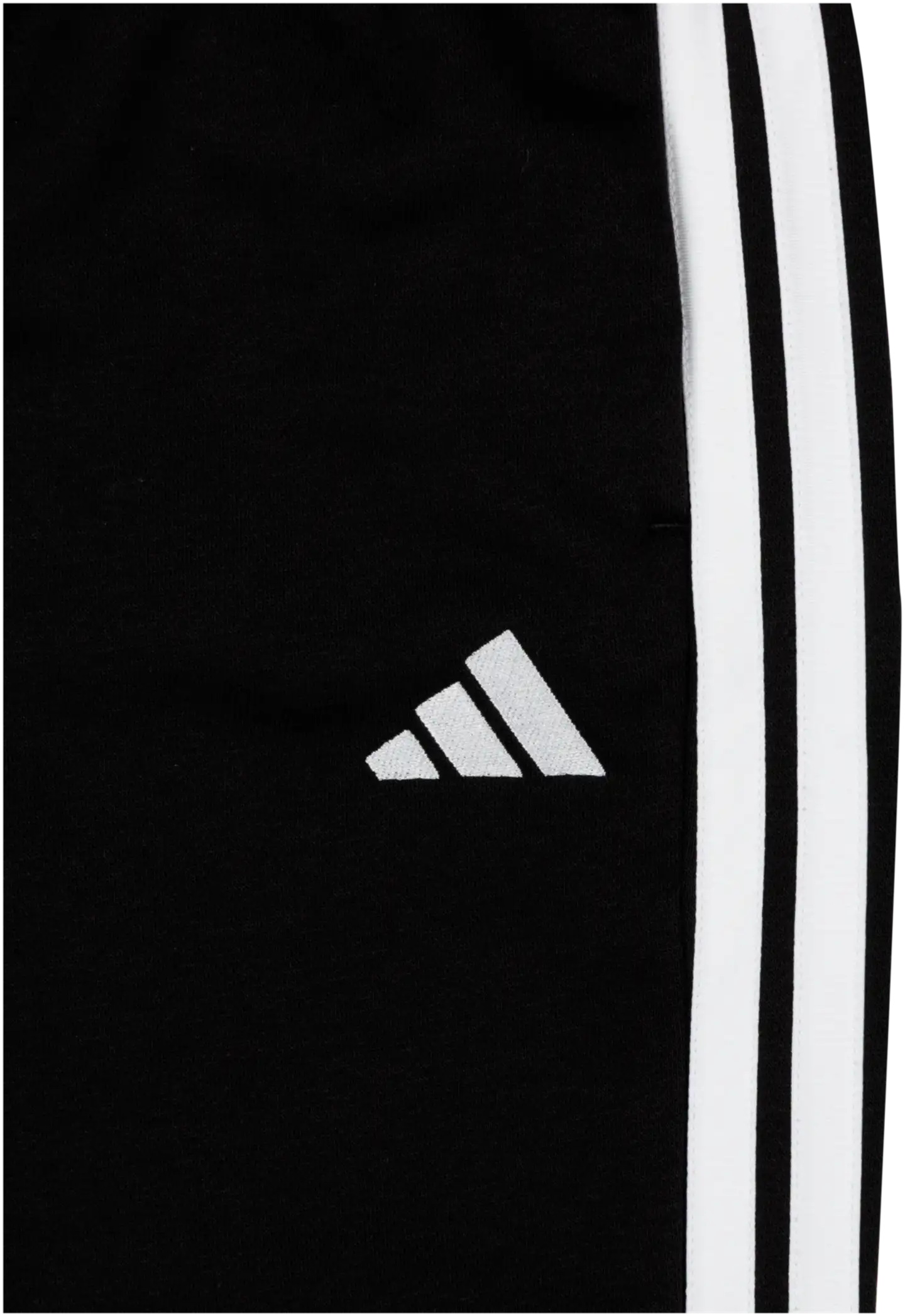 adidas lasten collegehousut JJ3540 - Black/white - 3