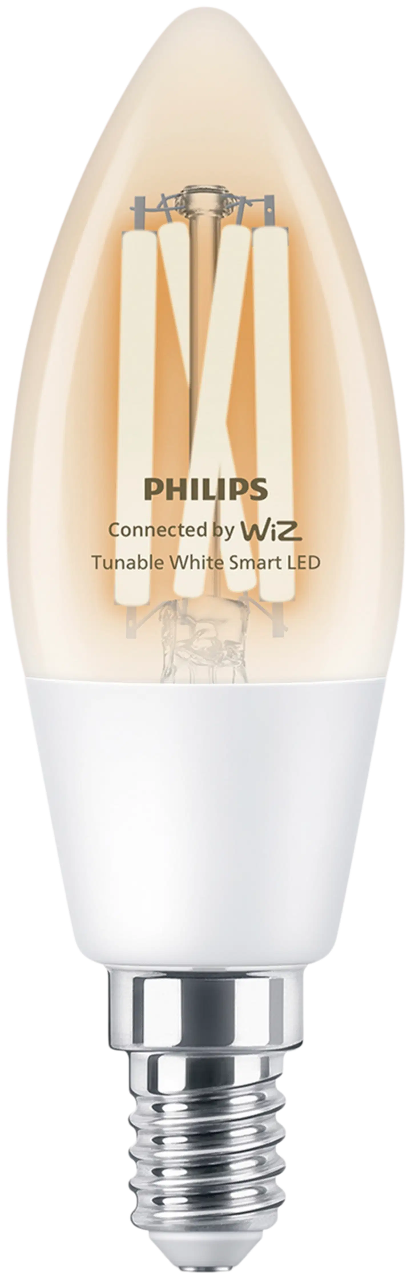 Philips Smart Lighting LED-filamenttilamppu 5W C35 E14 2700-6500K 470lm kirkas - 1