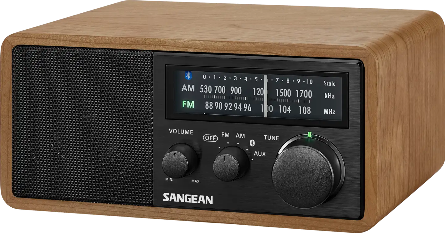 Sangea WR.11BT+ bluetooth pöytäradio pähkinä - 1