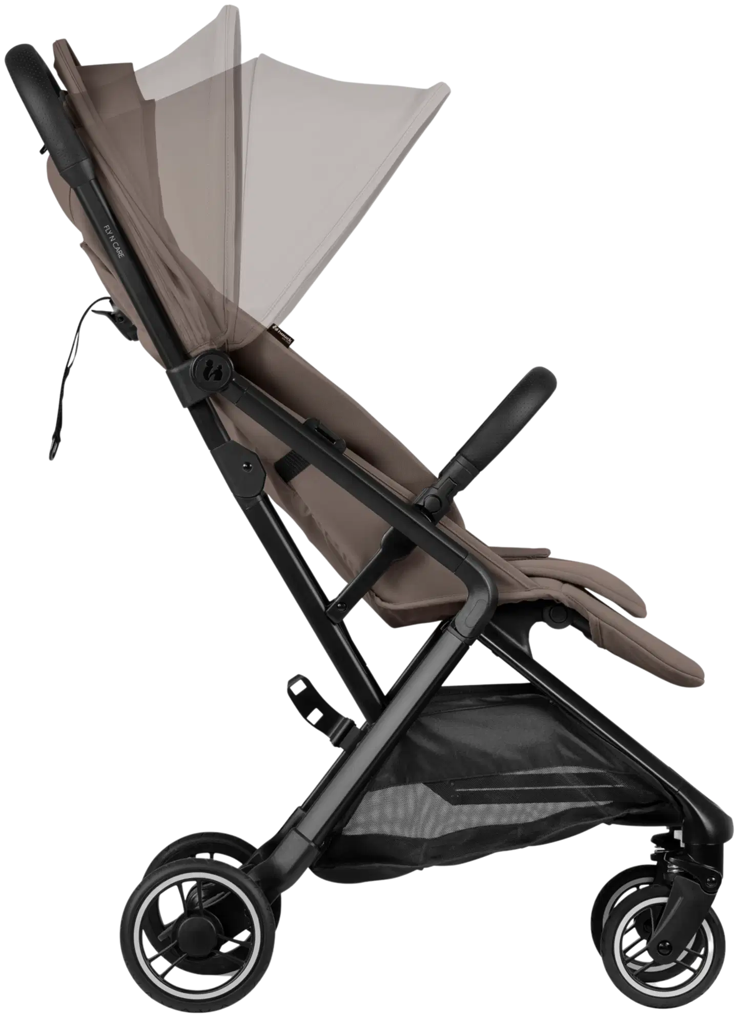 Hauck matkarattaat Fly N Care ruskea - 7