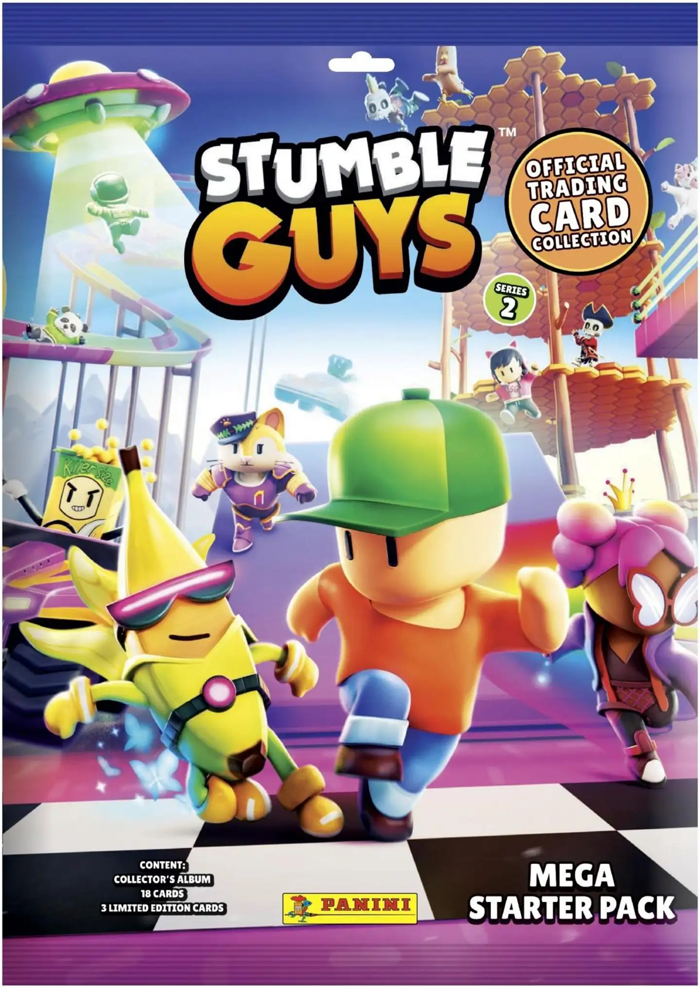 Stumble Guys -aloituspakkaus series 2 kortit aloituspakkaus