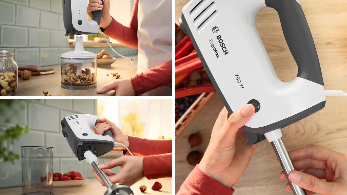 Bosch sähkövatkain ErgoMixx 750 W valkoinen, harmaa - 2