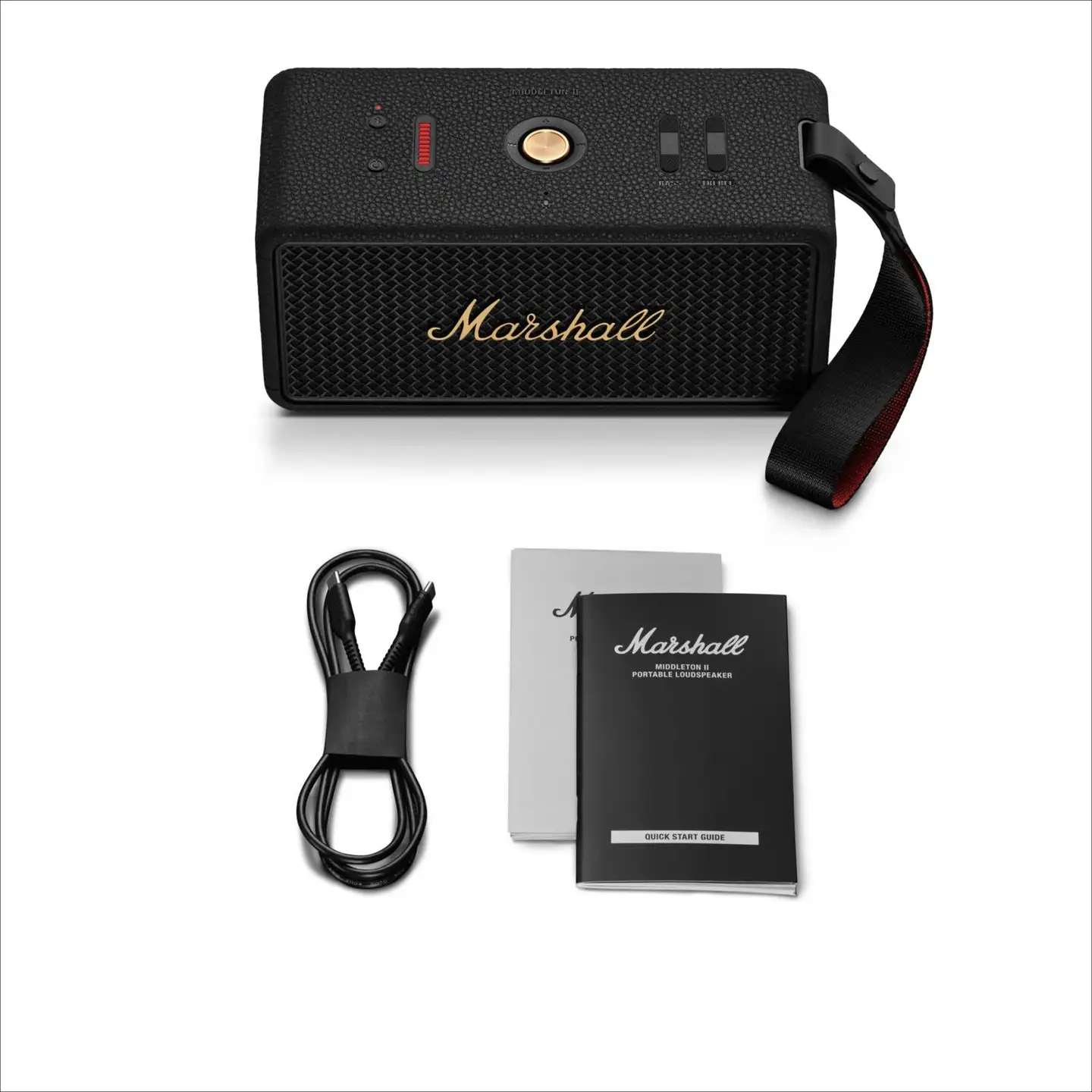 Marshall Bluetooth kaiutin Middleton II musta/messinki - 6